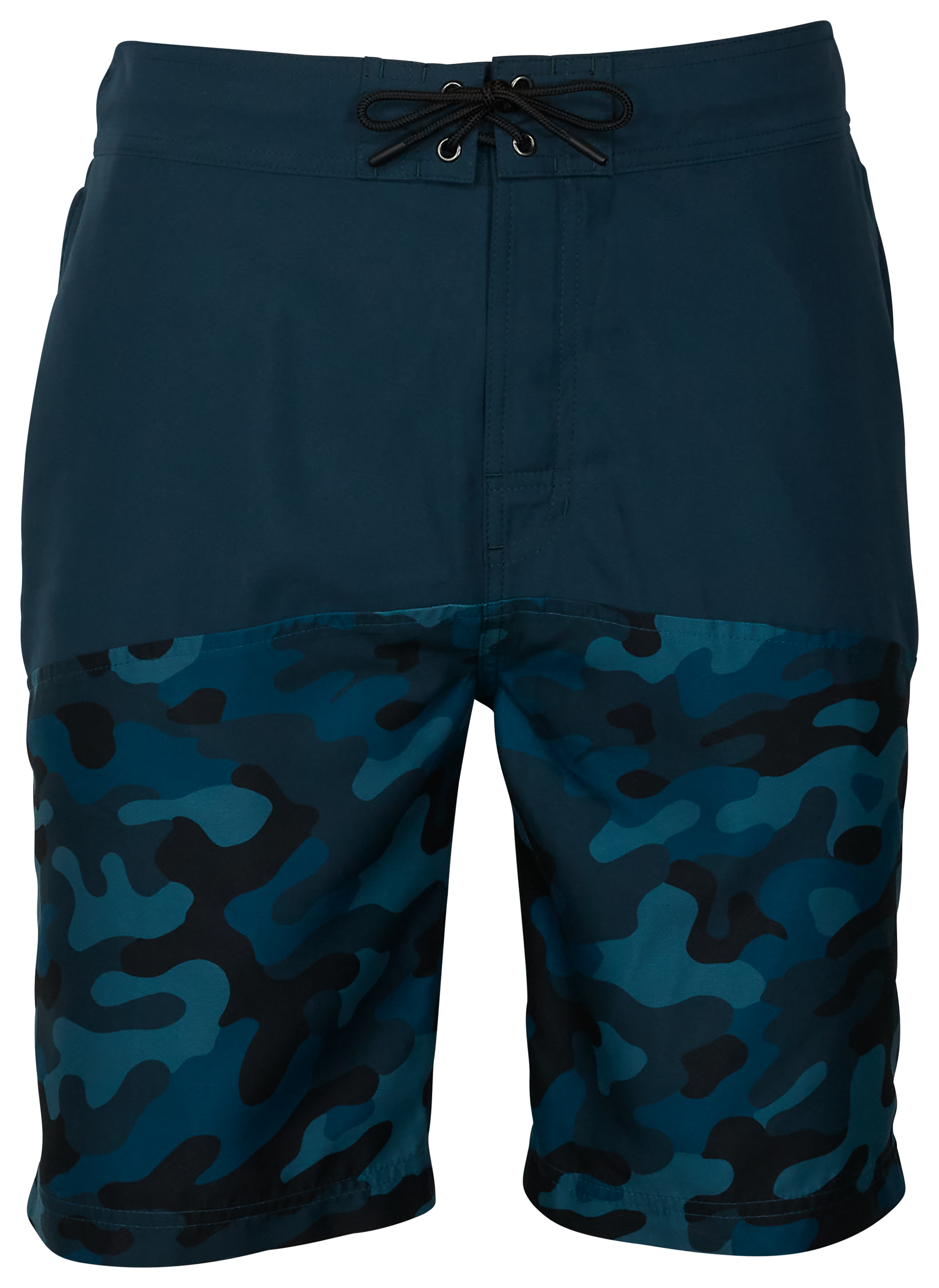 Image of "RedHead 9"" Swim Trunks for Men - Blue Camo - S"