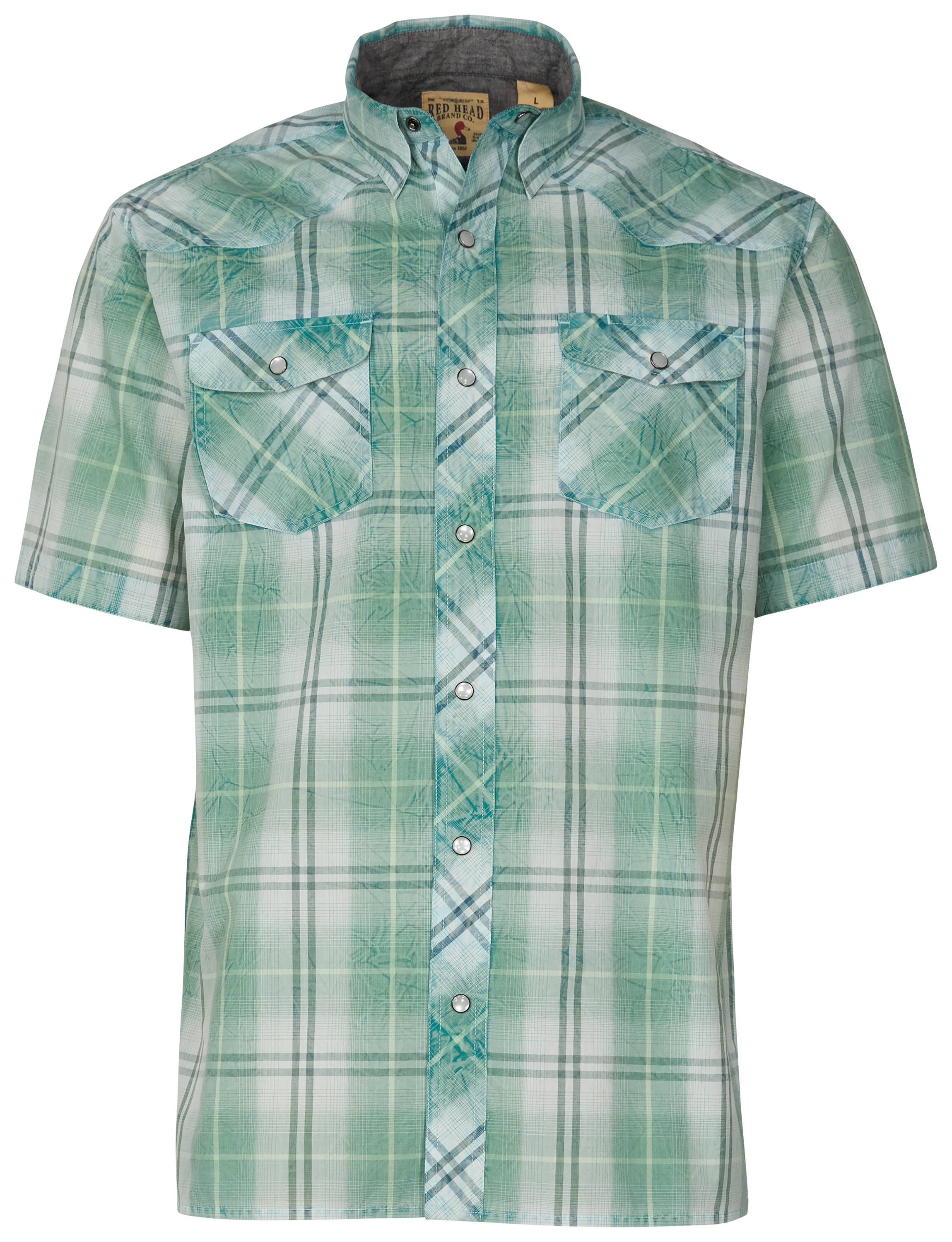 Image of RedHead Mountain View Short-Sleeve Button-Down Shirt for Men