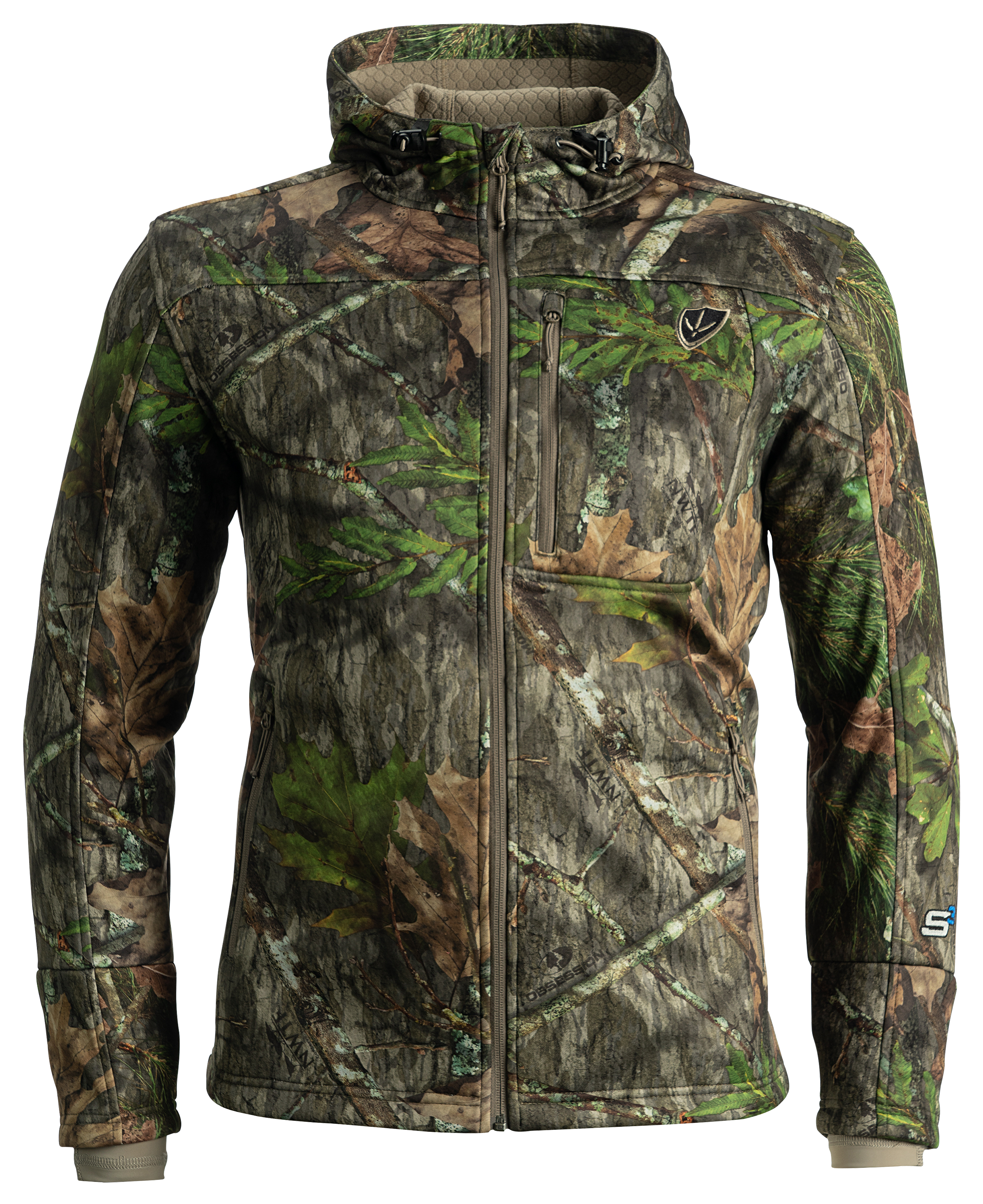 Image of Blocker Outdoors Finisher Turkey Jacket for Men - Mossy Oak Obsession - L