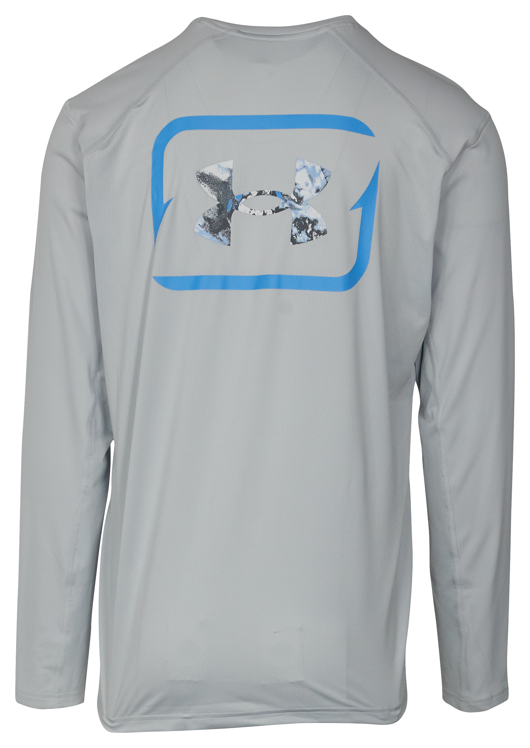 Under Armour Iso-Chill Shorebreak Back UA Fish Logo Long-Sleeve Shirt for  Men