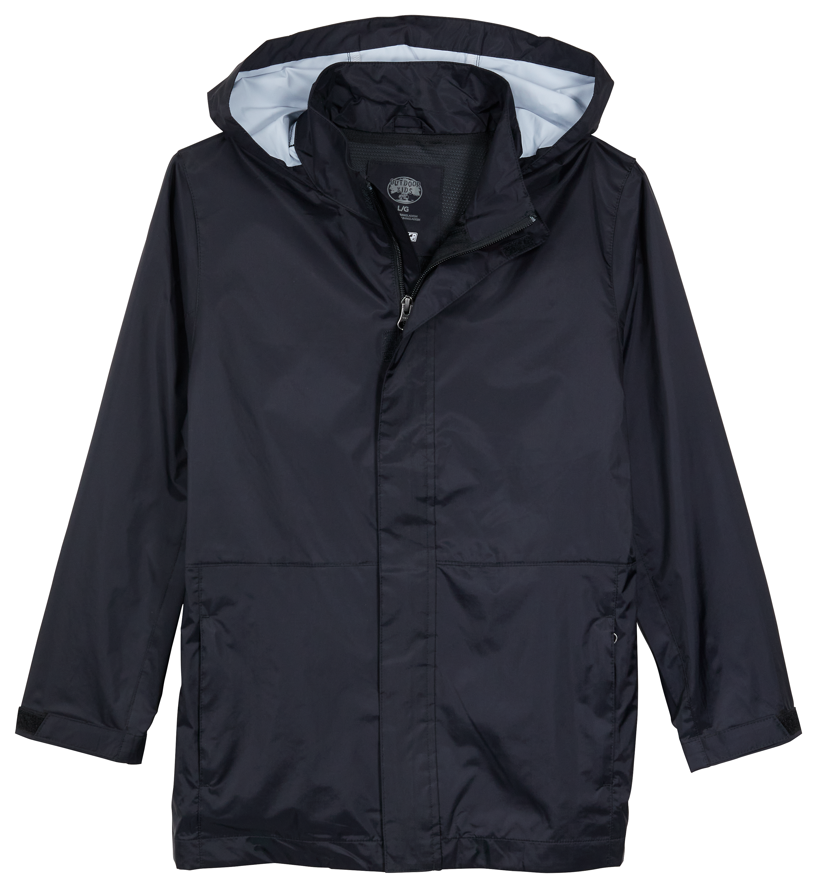 Image of Outdoor Kids Rainswept Jacket for Kids - Black - S