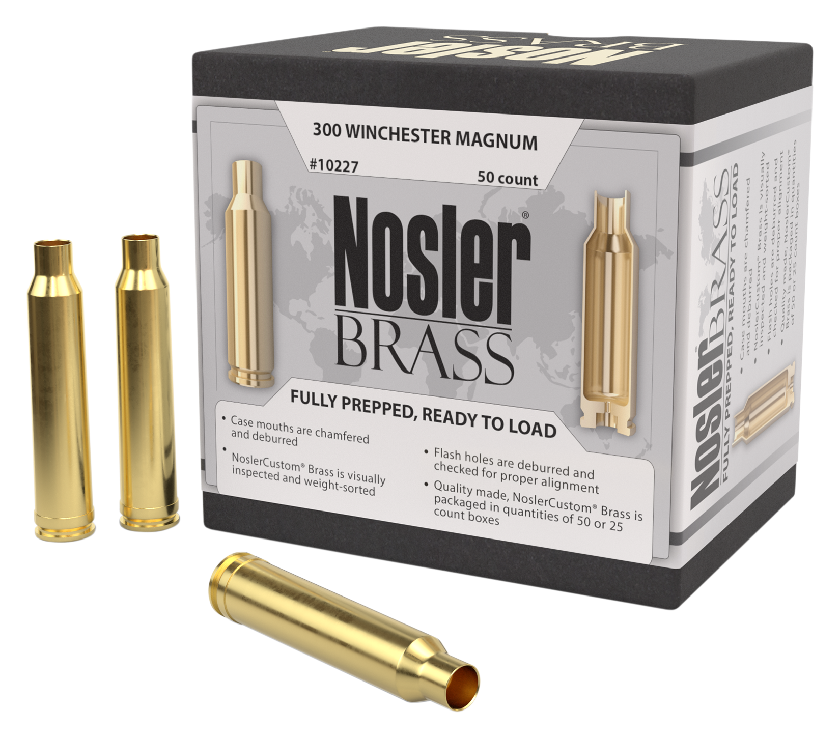Nosler Rifle Brass - .30-378 WBY