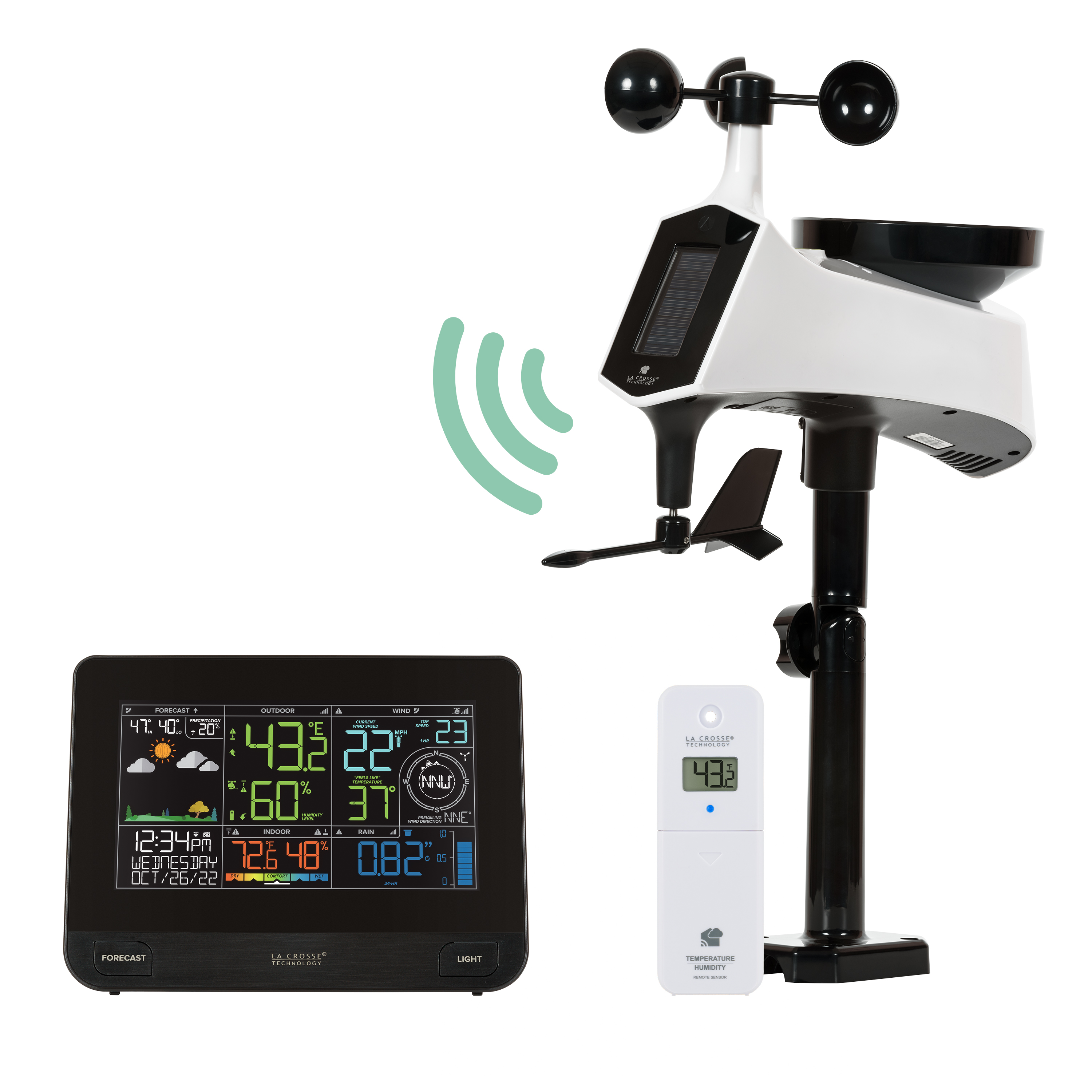 LTV-TH2 LaCrosse Thermo-Hygro Sensor Weather Stations Fast