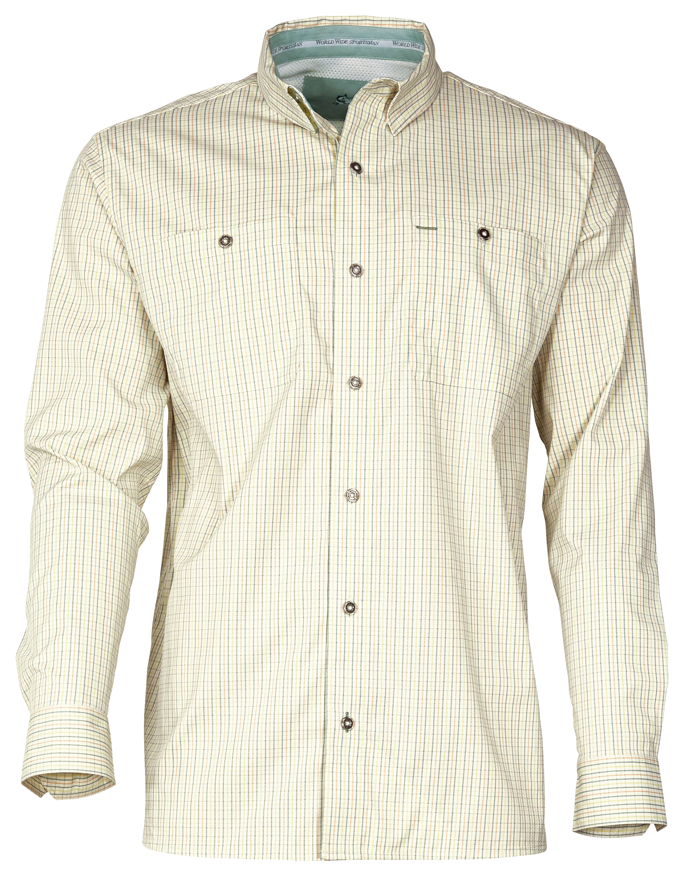 WORLD WIDE SPORTSMAN Ultimate Angler Plaid Long-Sleeve