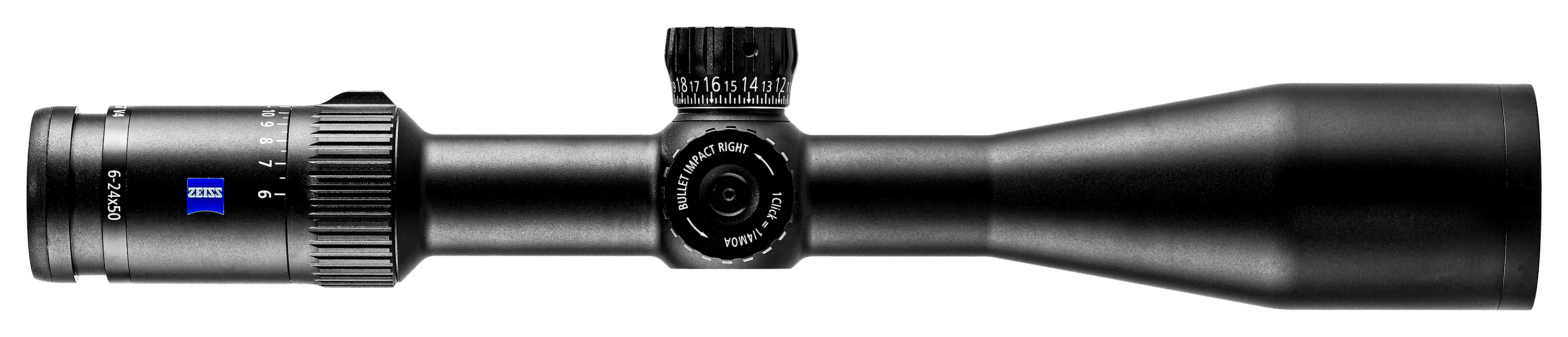 Zeiss Conquest V4 Rifle Scope - 6-24x50mm - Multiple - Exposed Turrets - ZEISS