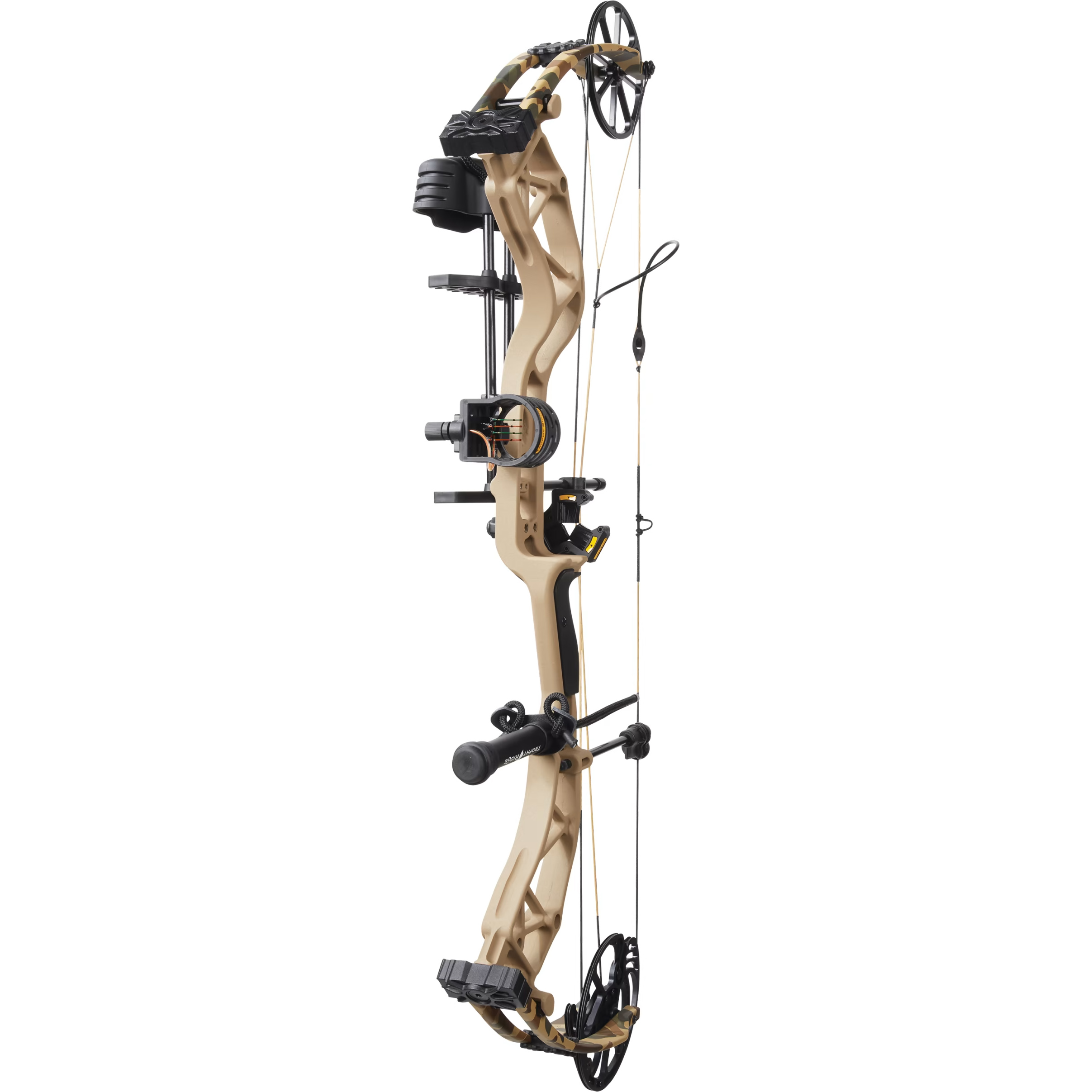 Bear Archery ADAPT RTH Compound Bow Package - Tan/Camo - Right Hand - 55-70 lbs.