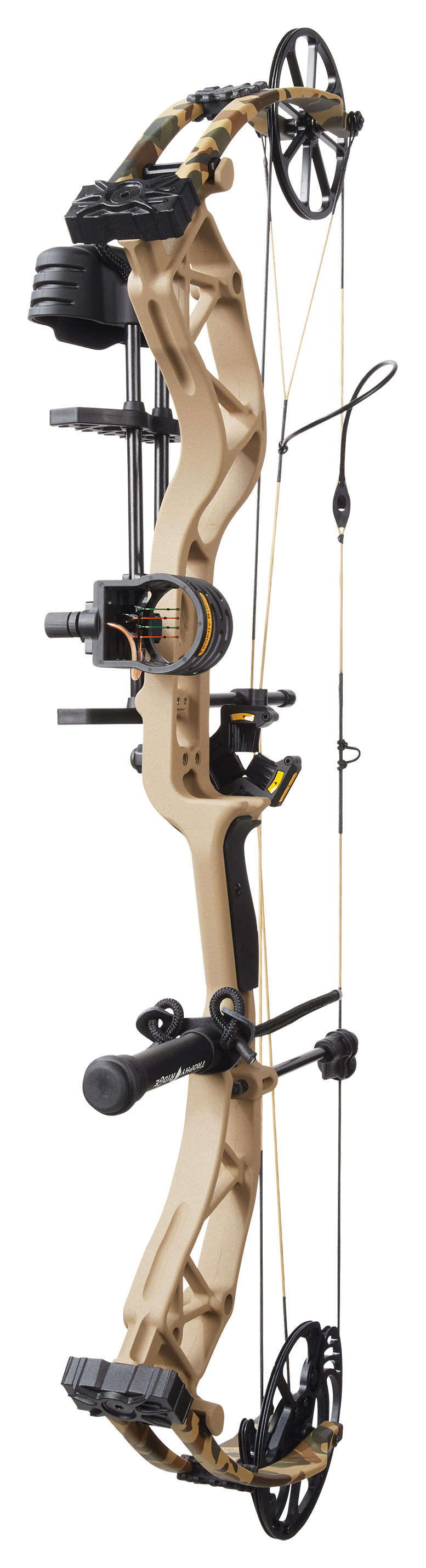 Image of Bear Archery ADAPT RTH Compound Bow Package - Tan/Camo - Left Hand - 55-70 lbs.