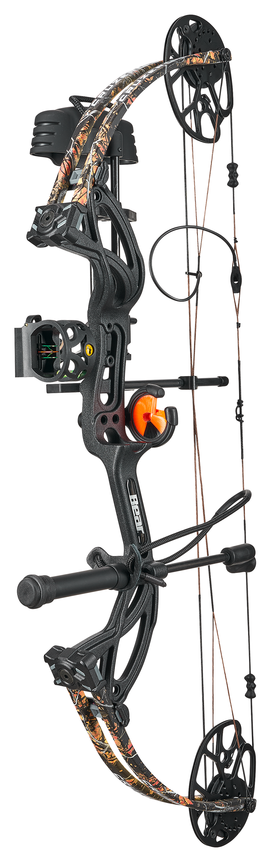 Image of Bear Archery Cruzer G3 RTH Compound Bow Package - 10-70 lbs. - Right Hand - Wildfire Camo