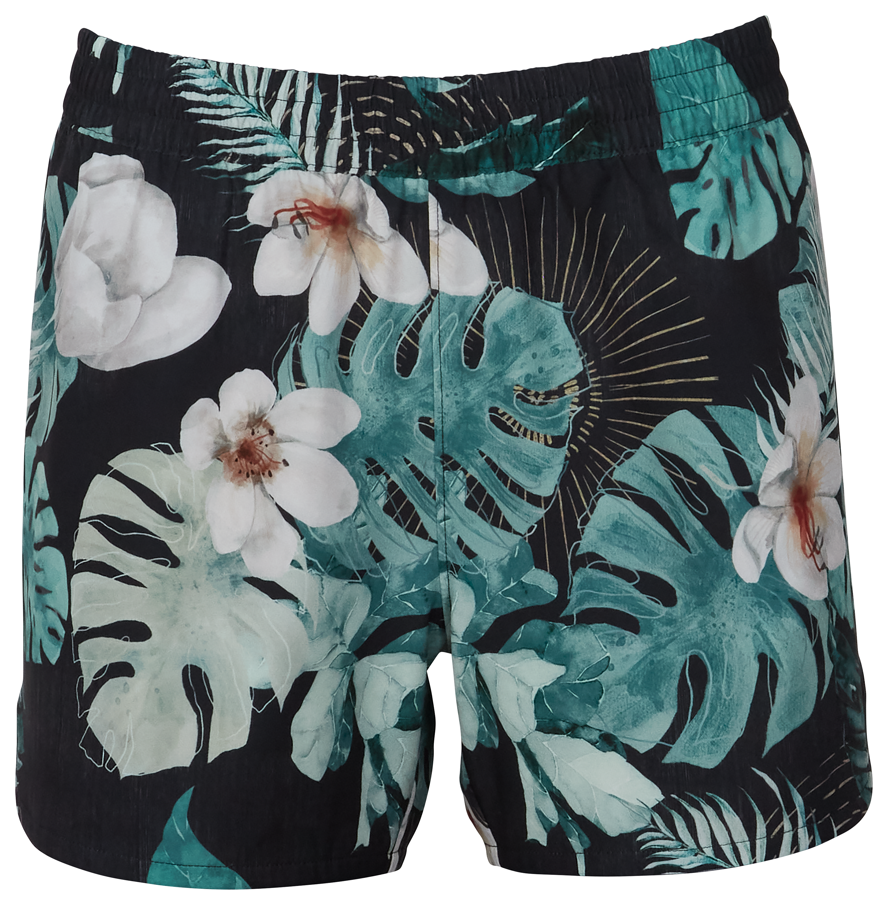 World Wide Sportsman Charter Print Pull-On Shorts for Ladies - Jungle Love - S
