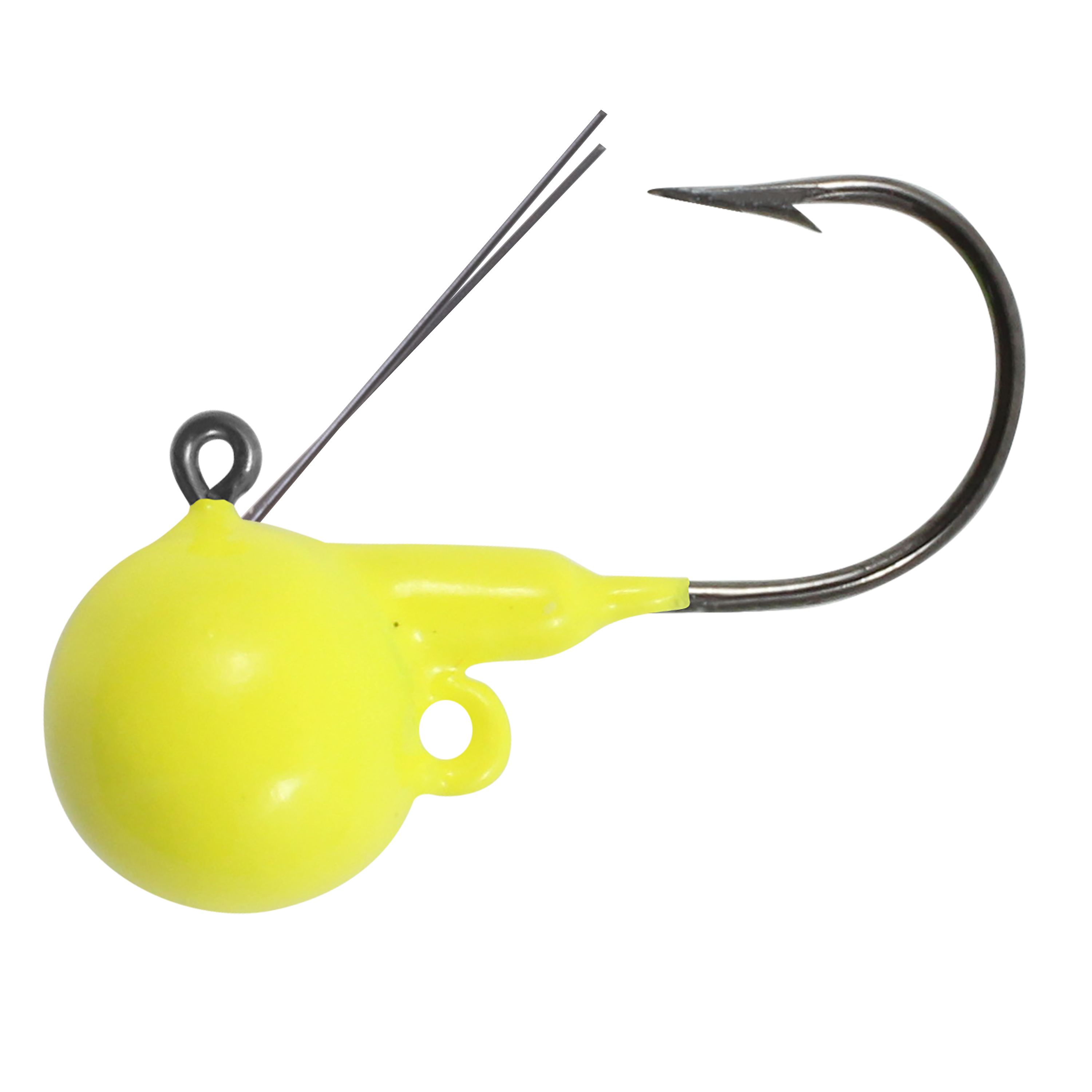 Image of Northland Fishing Tackle Weedless Fire-Ball Jighead - 1/8 oz. - Super-Glo Chartreuse