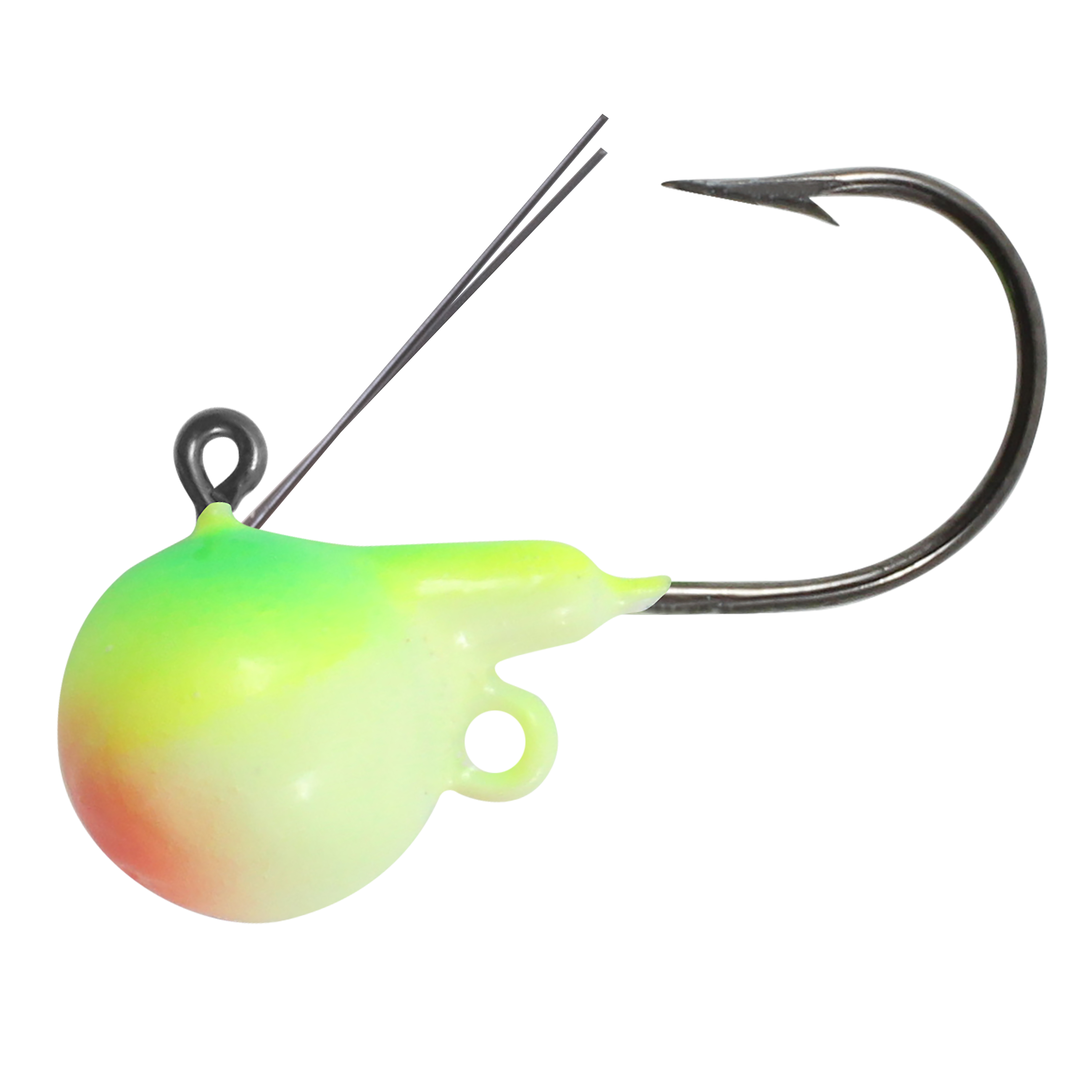 Image of Northland Fishing Tackle Weedless Fire-Ball Jighead - 1/8 oz. - Glo Watermelon