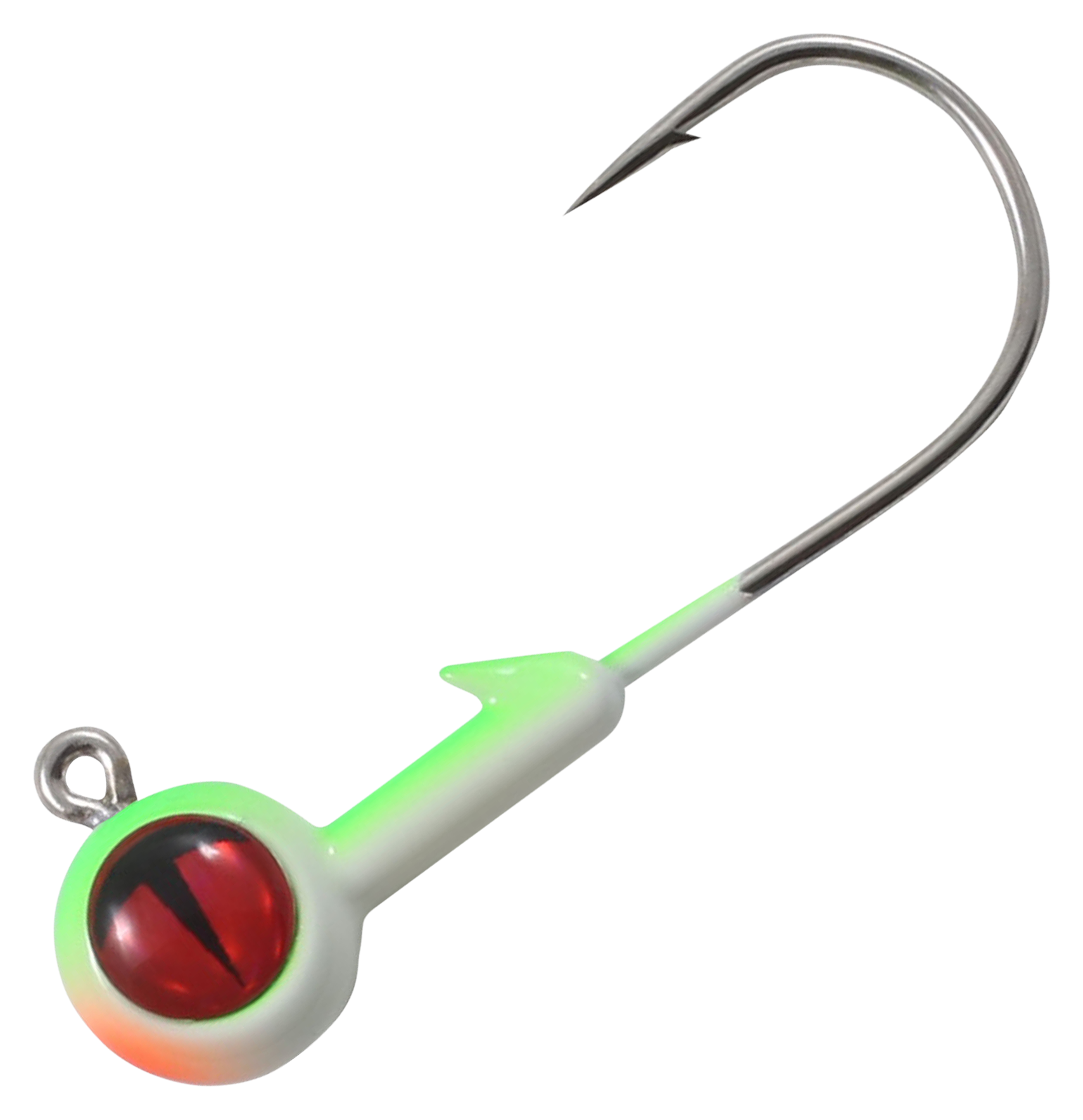 Image of Northland Fishing Tackle Tungsten Jighead - 1/8 oz. - Glo Watermelon