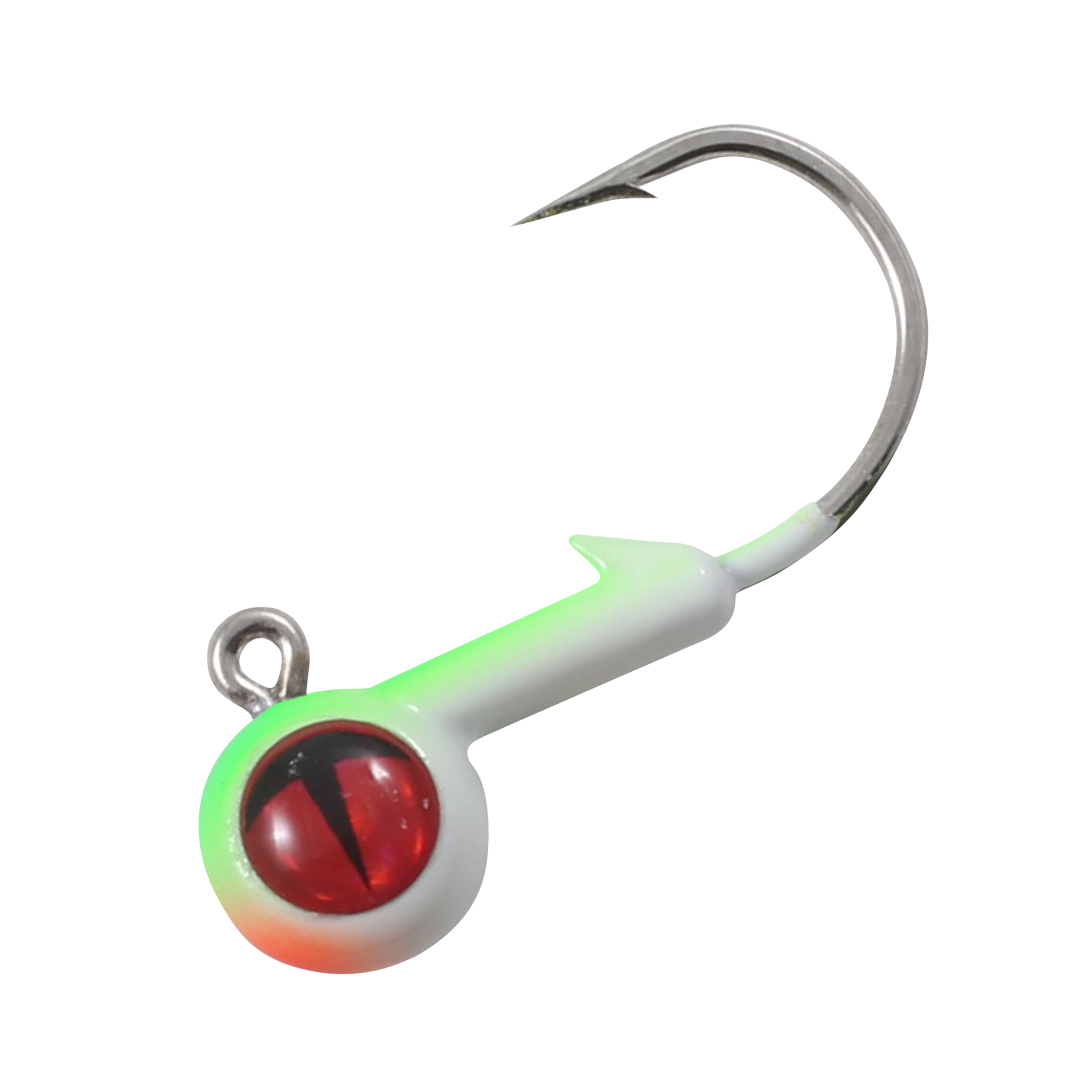 Image of Northland Fishing Tackle Short-Shank Tungsten Jighead - 1/4 oz. - Glo Watermelon