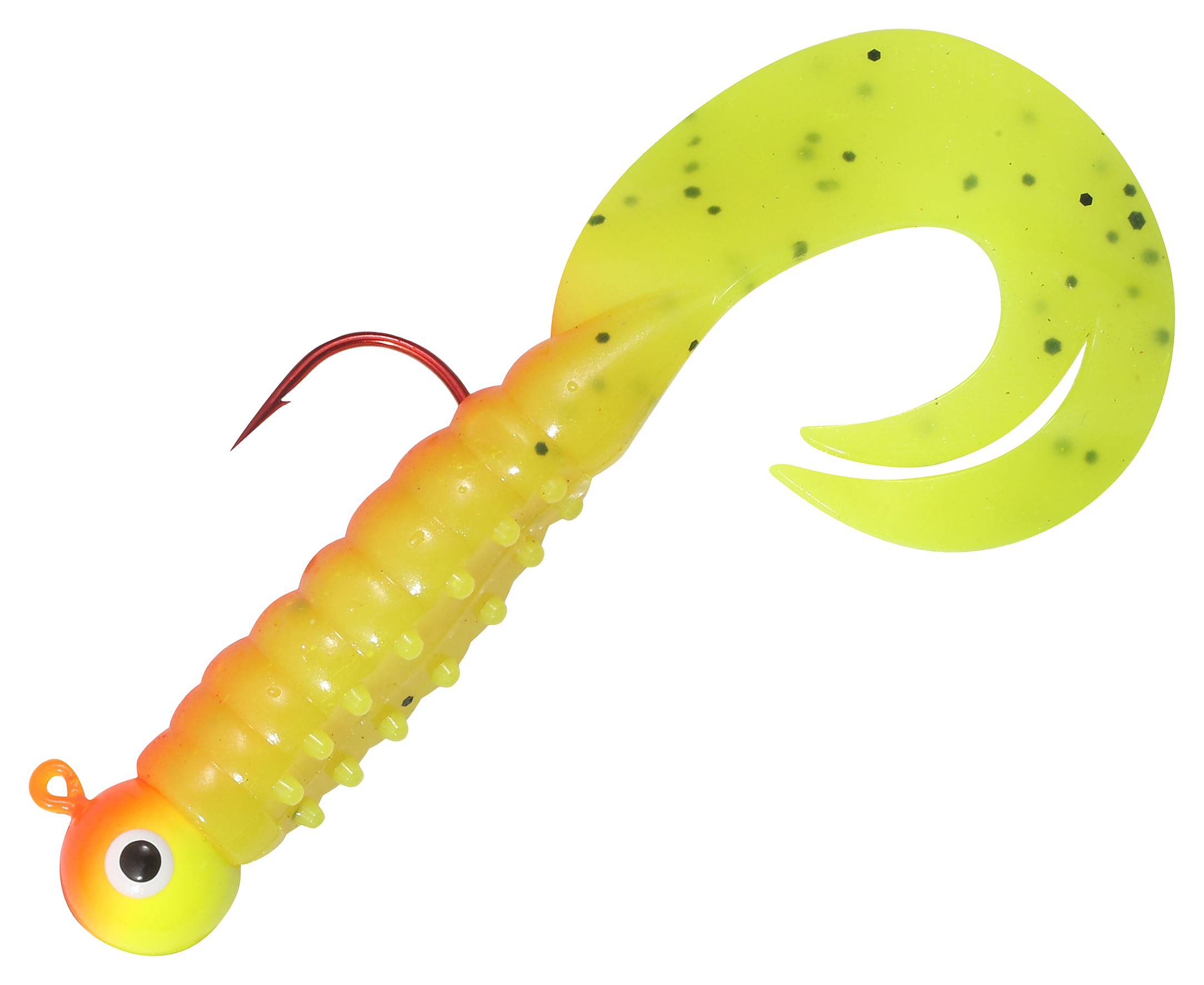 Image of Northland Fishing Tackle Rigged Gum-Ball Grub Jig - 1/4 oz. - Sunrise