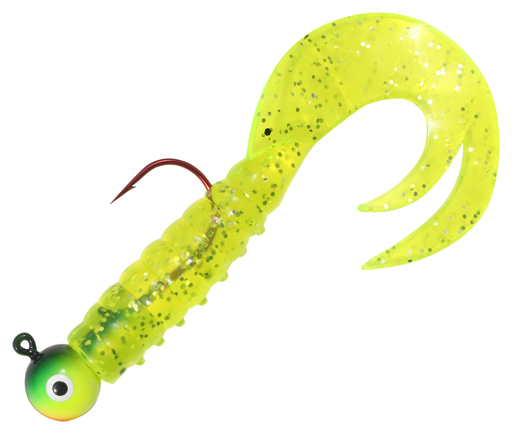 Image of Northland Fishing Tackle Rigged Gum-Ball Grub Jig - 1/4 oz. - Firetiger