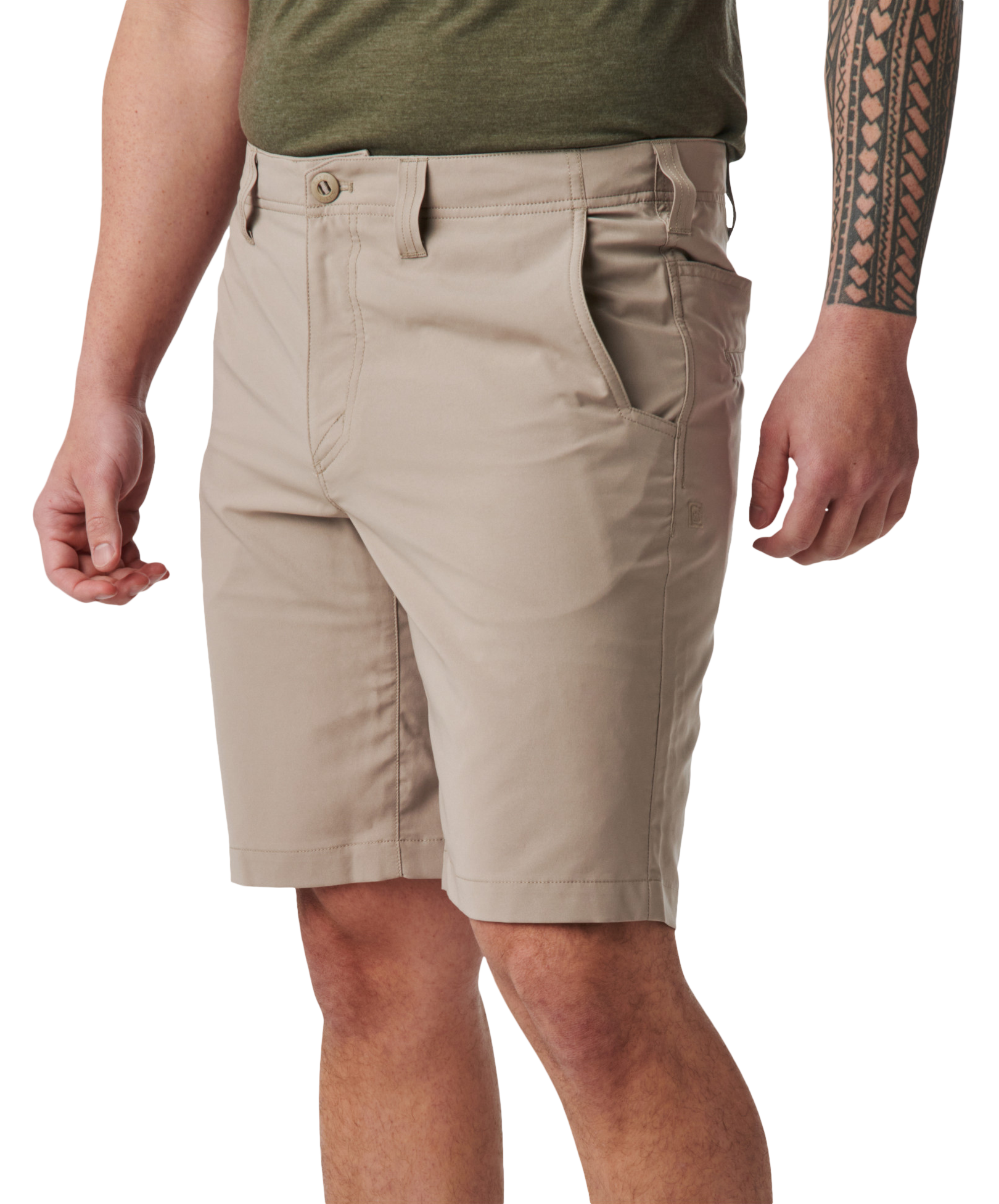 Image of 5.11 Tactical Dart Shorts for Men - Badlands Tan