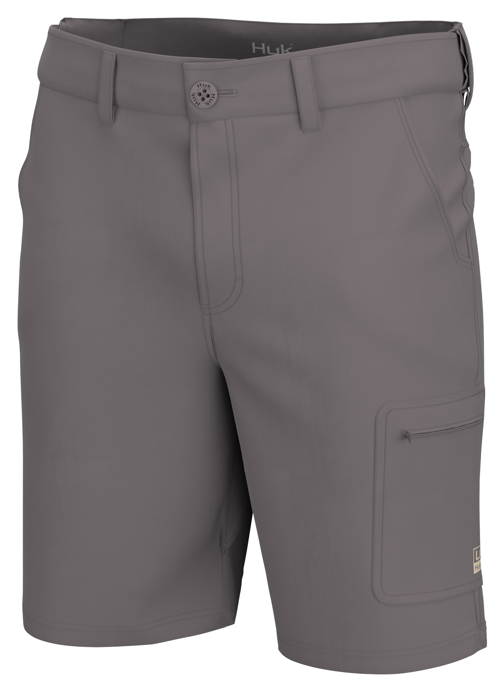 Huk Next Level 10.5″ Shorts for Men - Iron