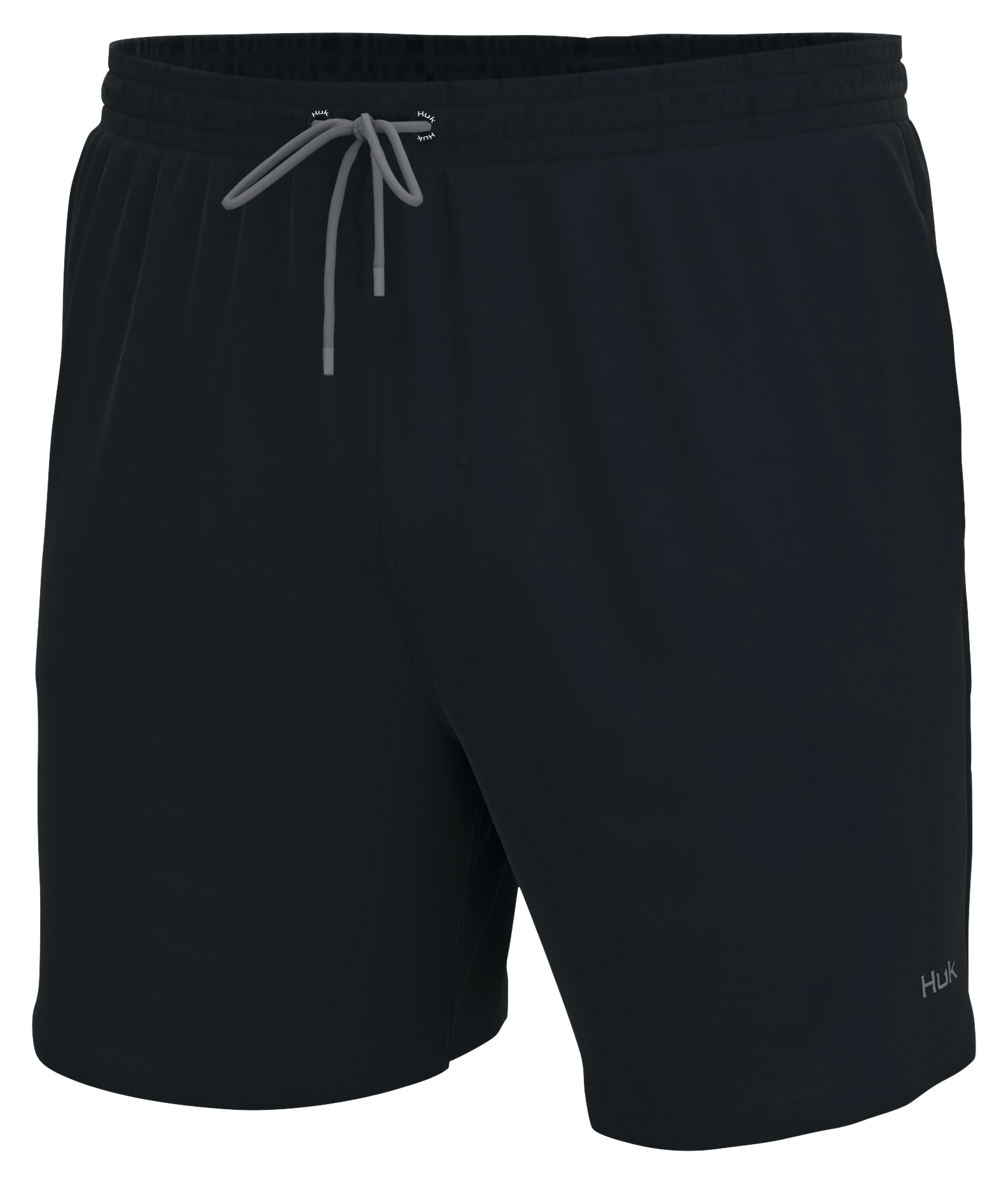 Image of Huk Pursuit Volley Shorts for Men - Black - 3XL