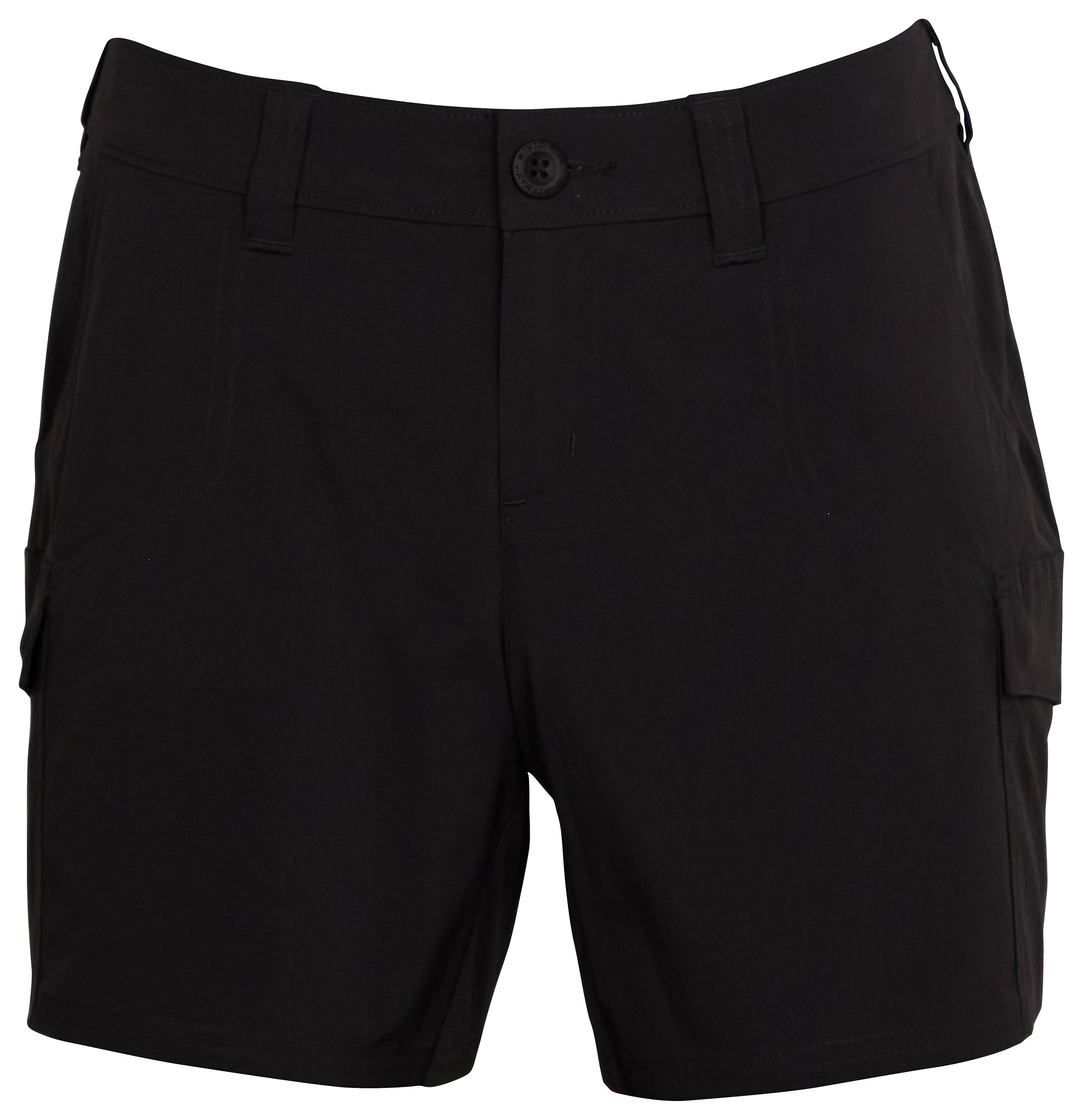World Wide Sportsman Ripstop Cargo Shorts for Ladies - Jet Black - 2