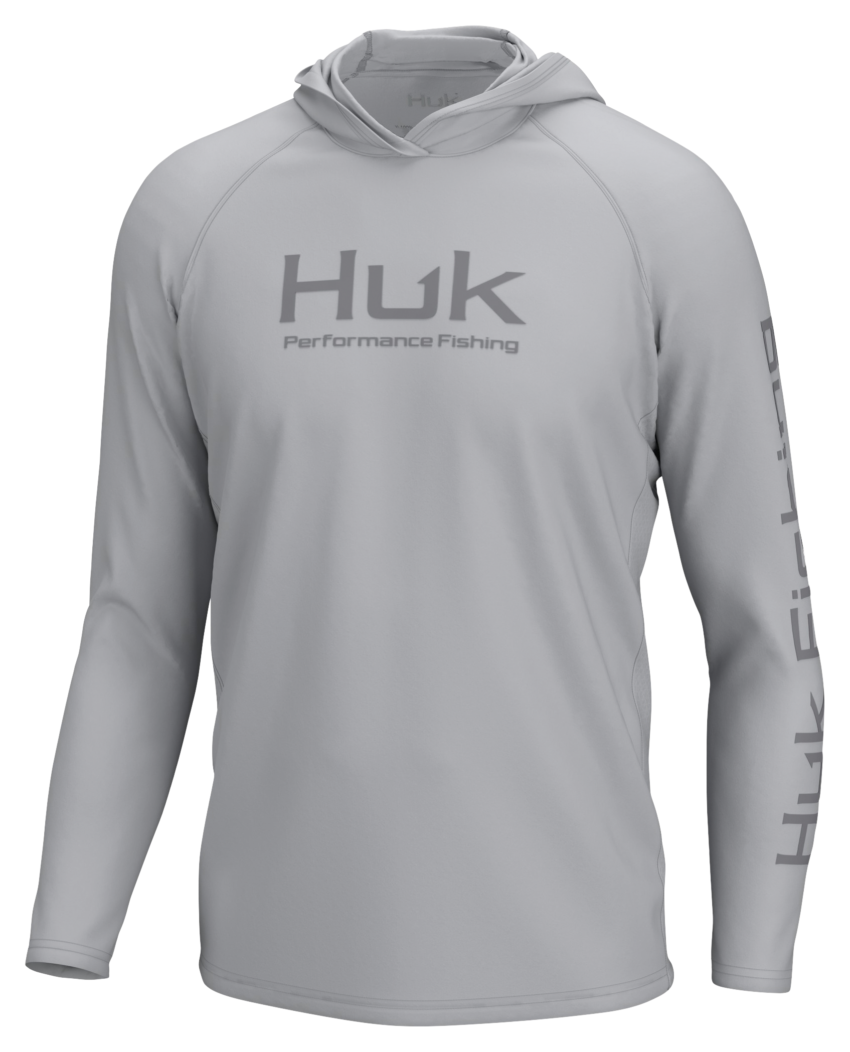 Huk 'D Up Logo Hoodie, Men's Size Large - Harbor Mist | Huk