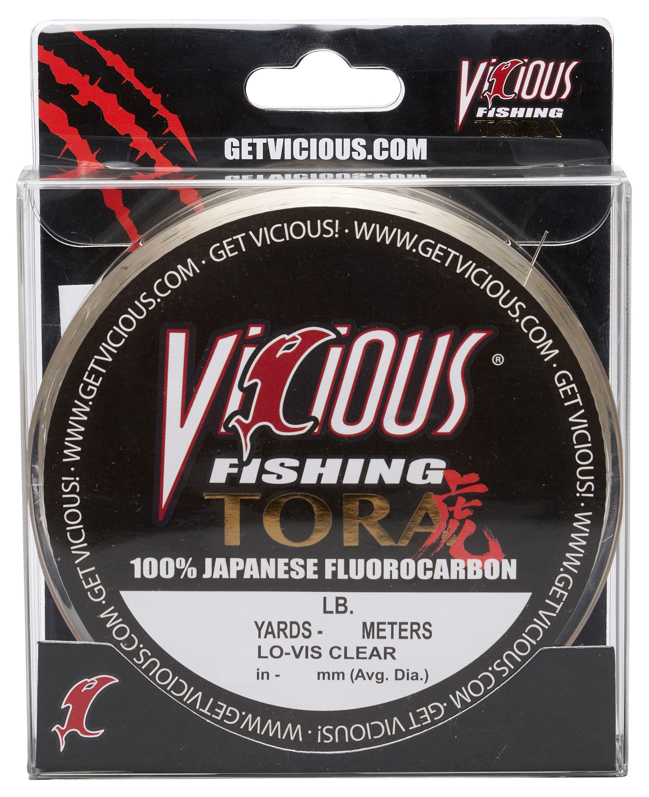 Vicious Fishing Line Tora 100% Japanese Fluorocarbon