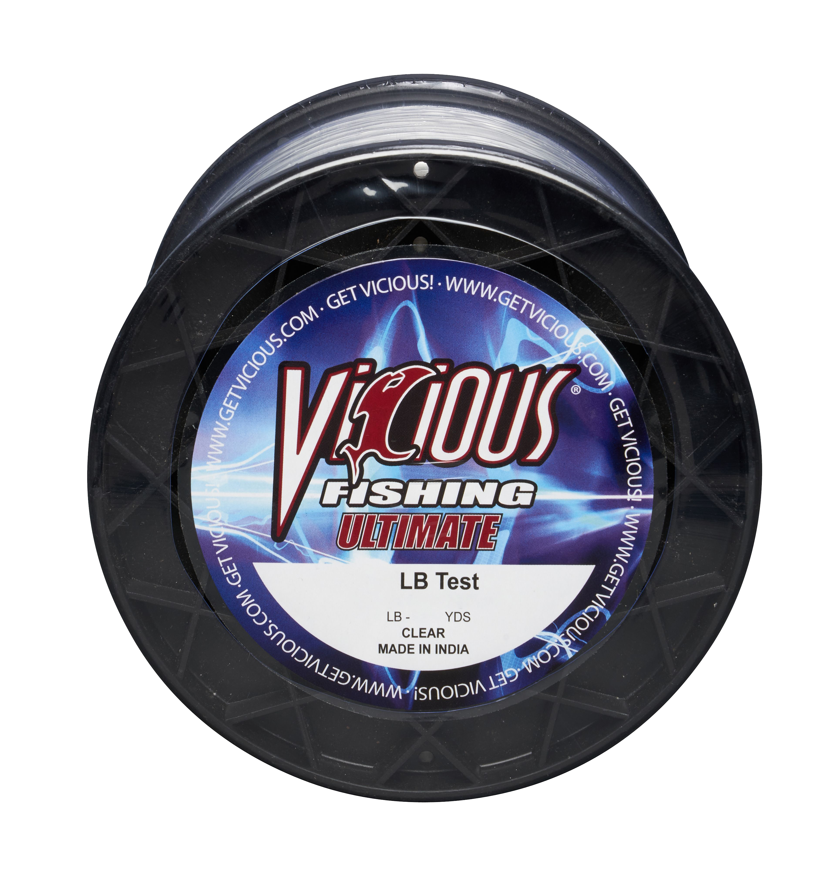 Vicious Fishing Line Ultimate 12#Clear - Clear - 12 lb. 600 yds.