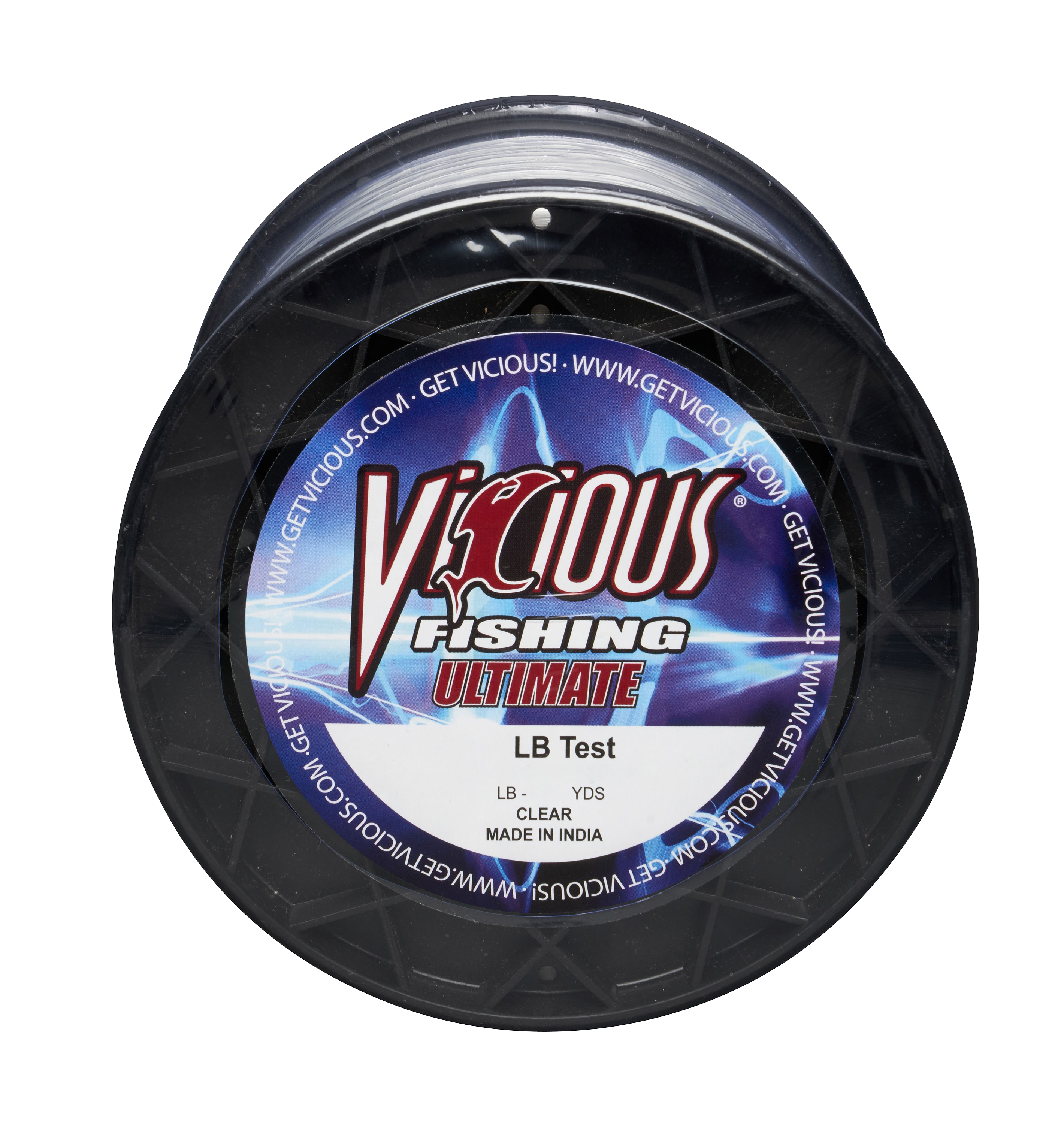 Image of Vicious Fishing Ultimate Monofilament Fishing Line - Clear - 3200 Yards - 30 lb.