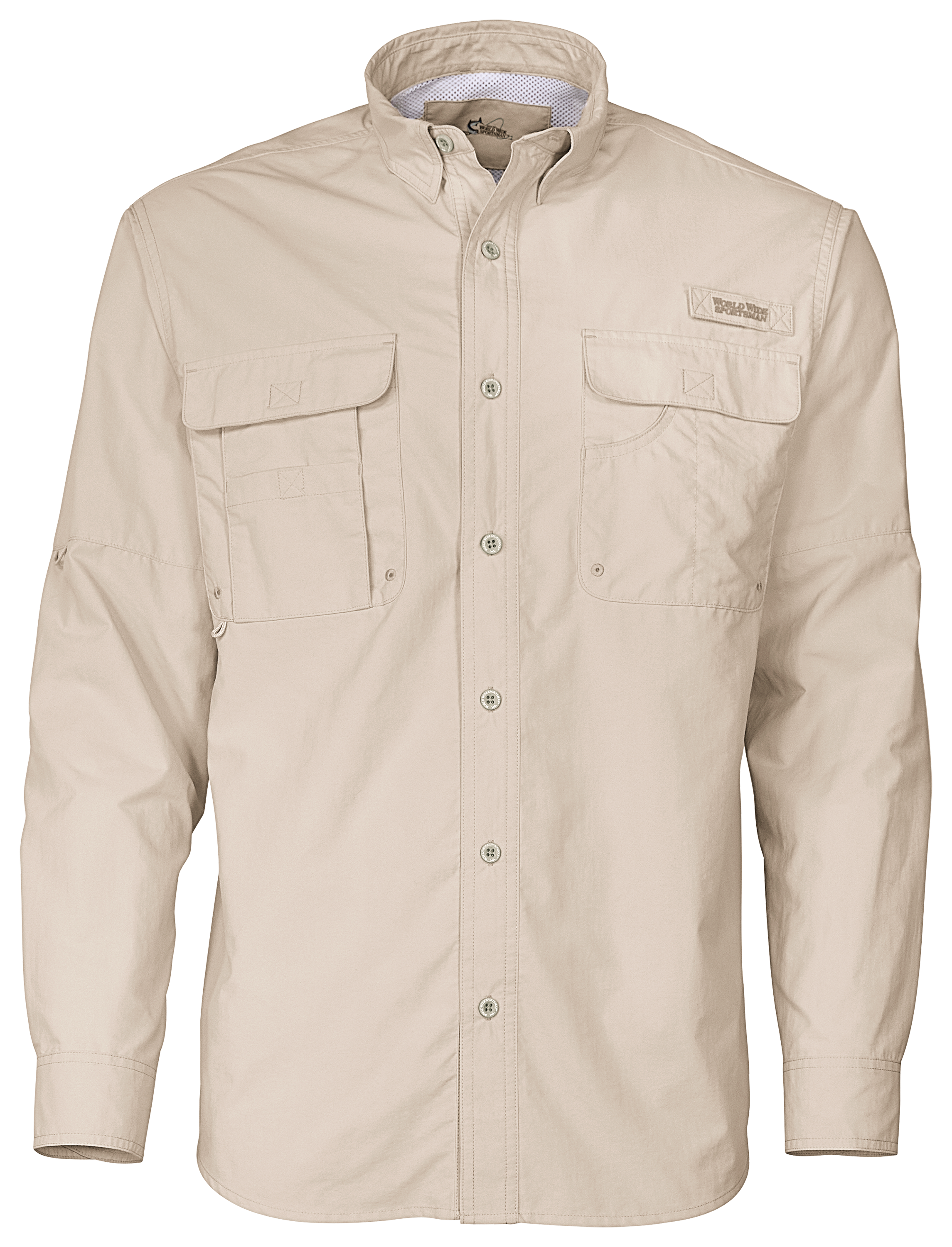 Image of World Wide Sportsman Nylon Angler 2.0 Long-Sleeve Shirt - Peyote
