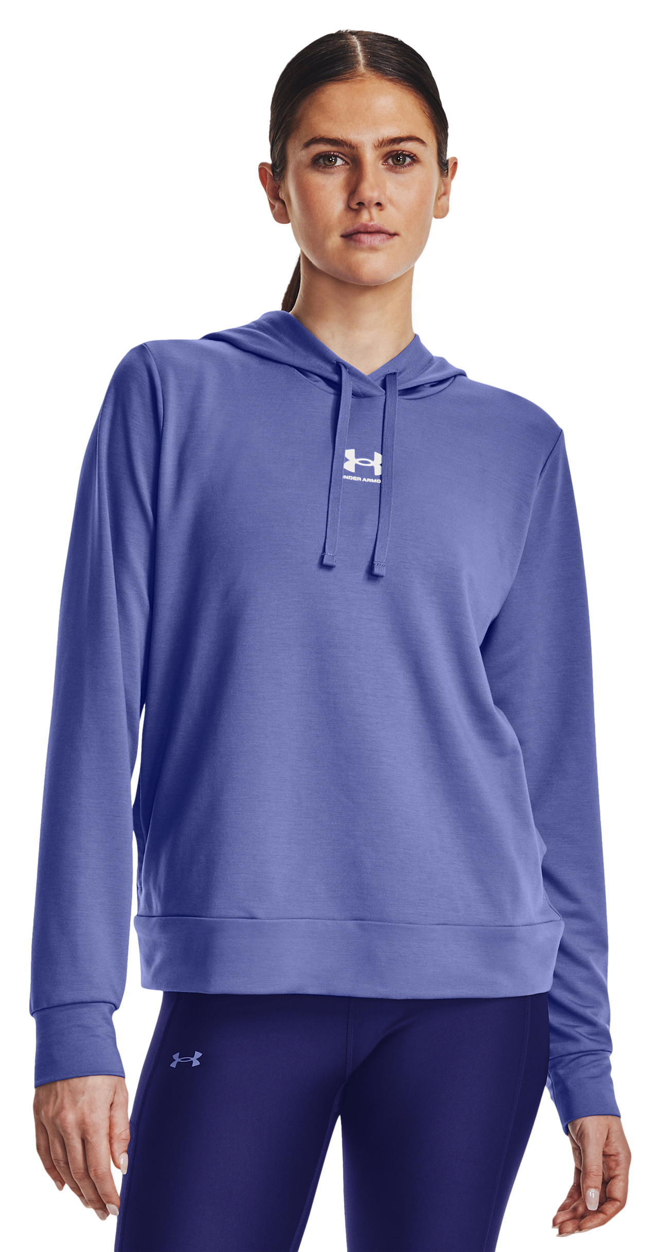 Under Armour Rival Terry Long-Sleeve Hoodie for Ladies