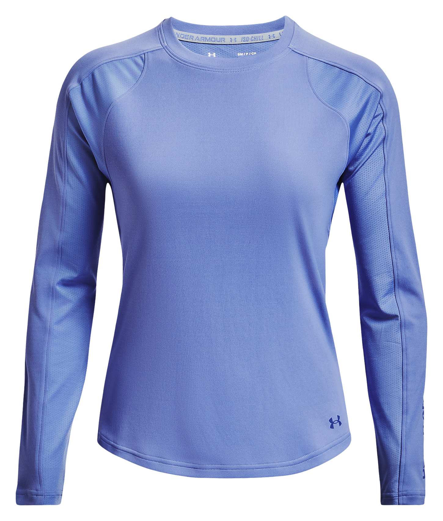 Image of Under Armour Iso-Chill Shore Break Long-Sleeve Shirt for Ladies - Baja Blue/Deep Periwinkle - XL