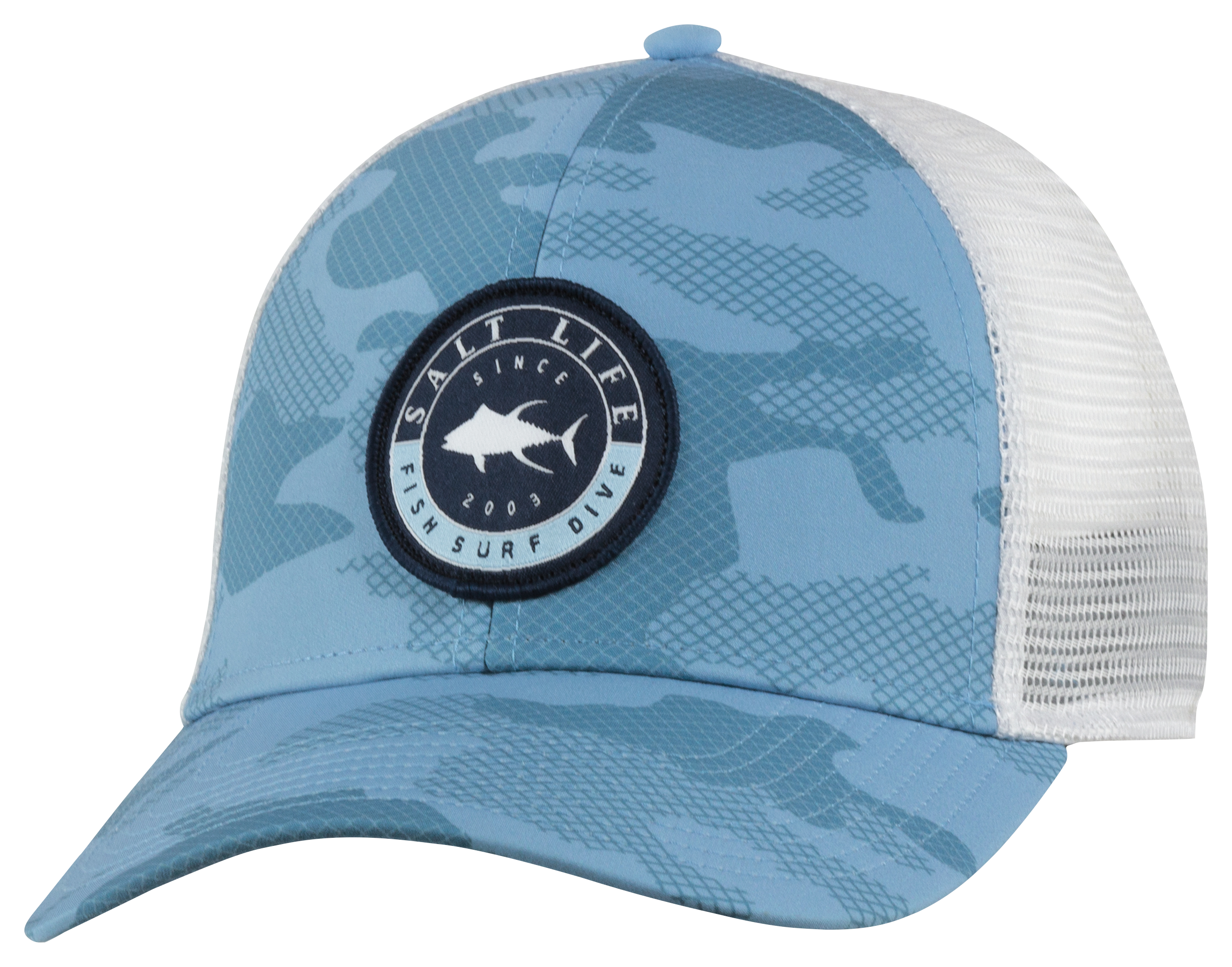 SALT LIFE Scaled Rogue Stretch Fit Hat