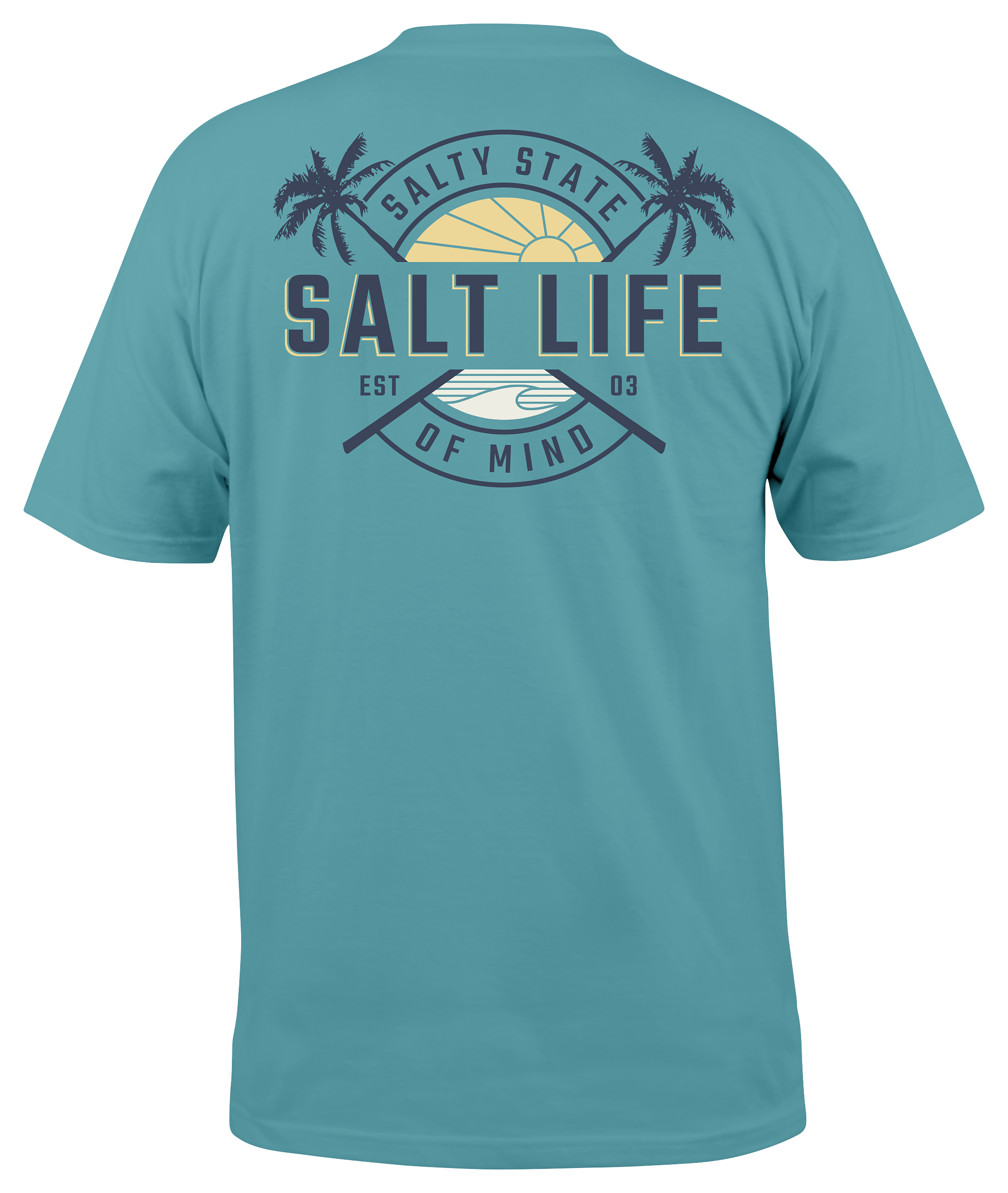 Salt Life Salty State of Mind Short-Sleeve Pocket T-Shirt for Men