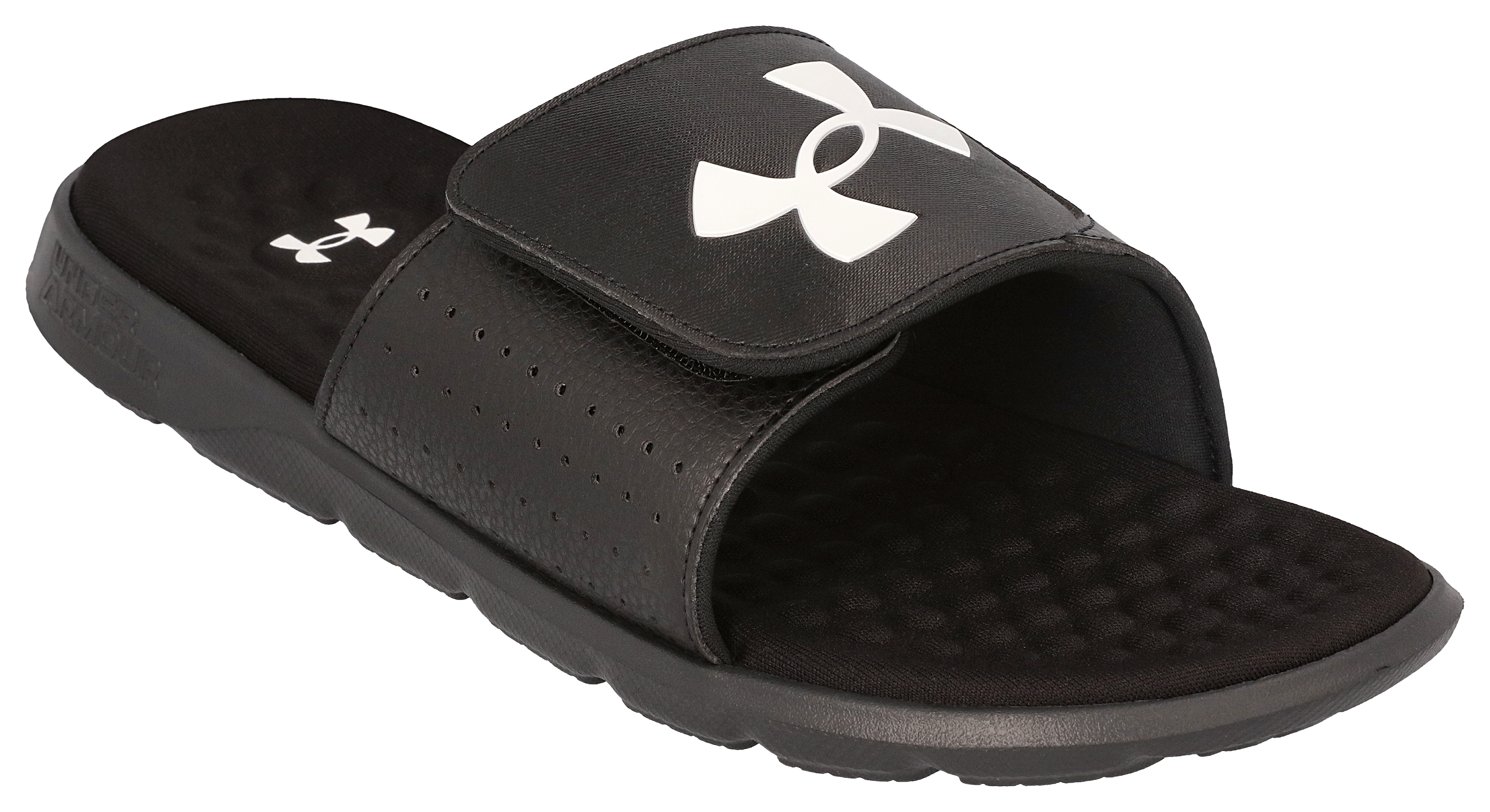 Under Armour Ignite 7 Slide Logo Sandals for Men | Bass Shops