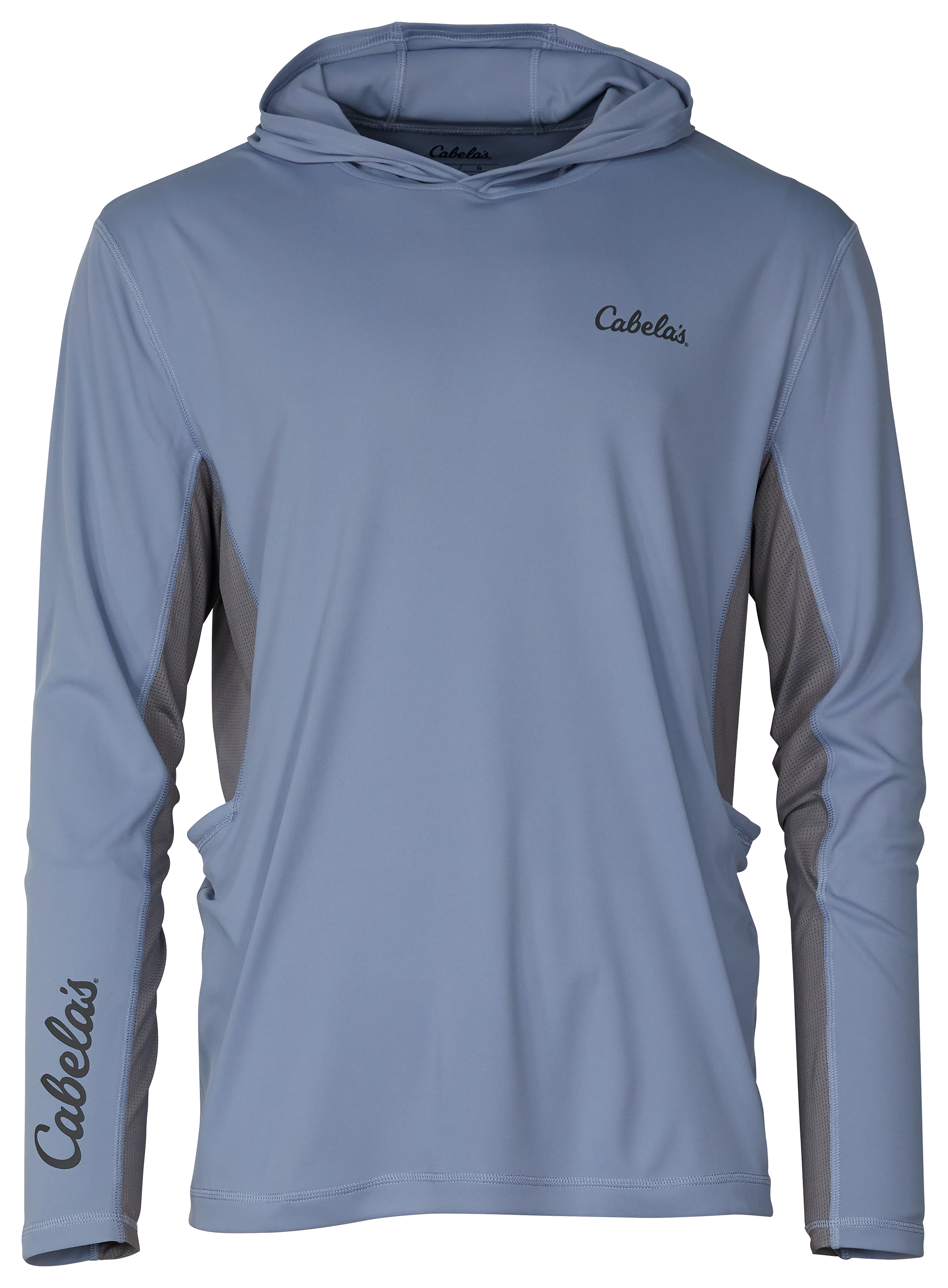 Cabela's Targetmaster UPF Long-Sleeve Pullover for Men - Blue/Grey - M - Cabela's