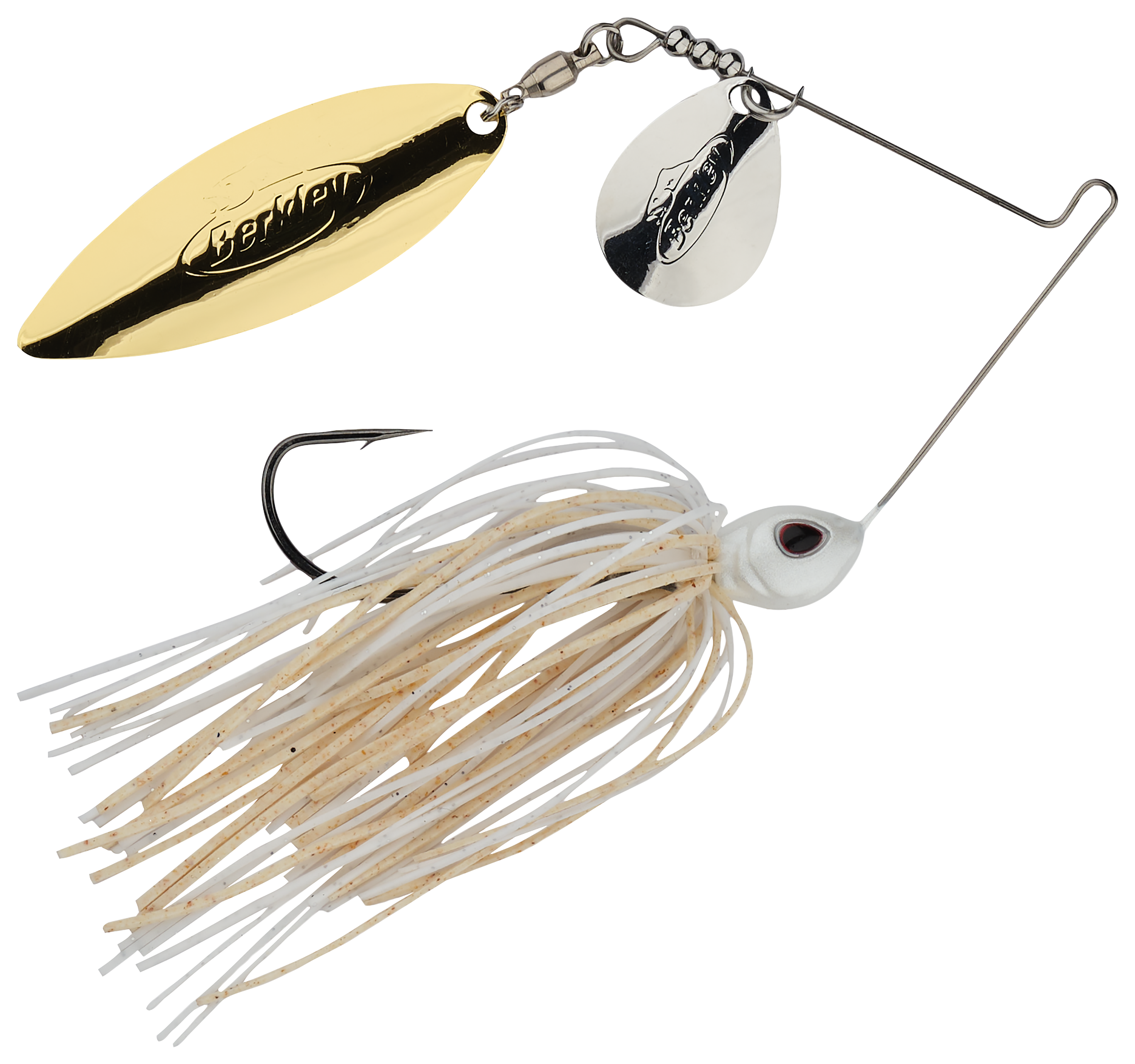 Image of Berkley Power Blade Tandem Spinnerbait - 1/4 oz. - White