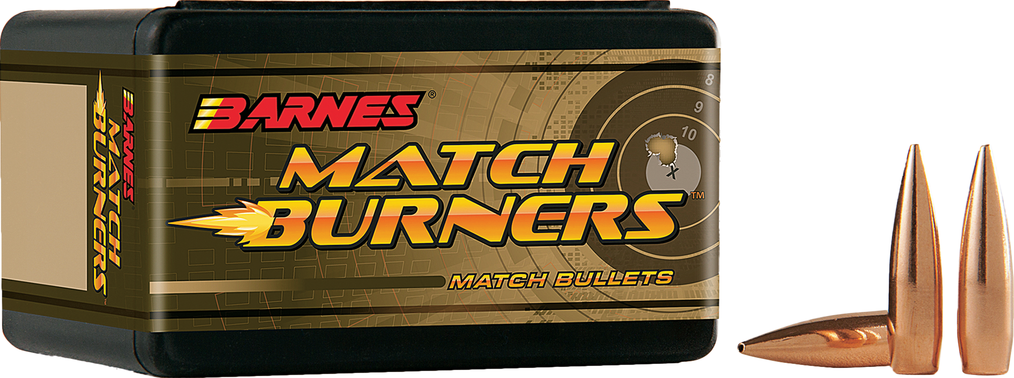Barnes Match Burner Match Rifle Bullets                                                                                         