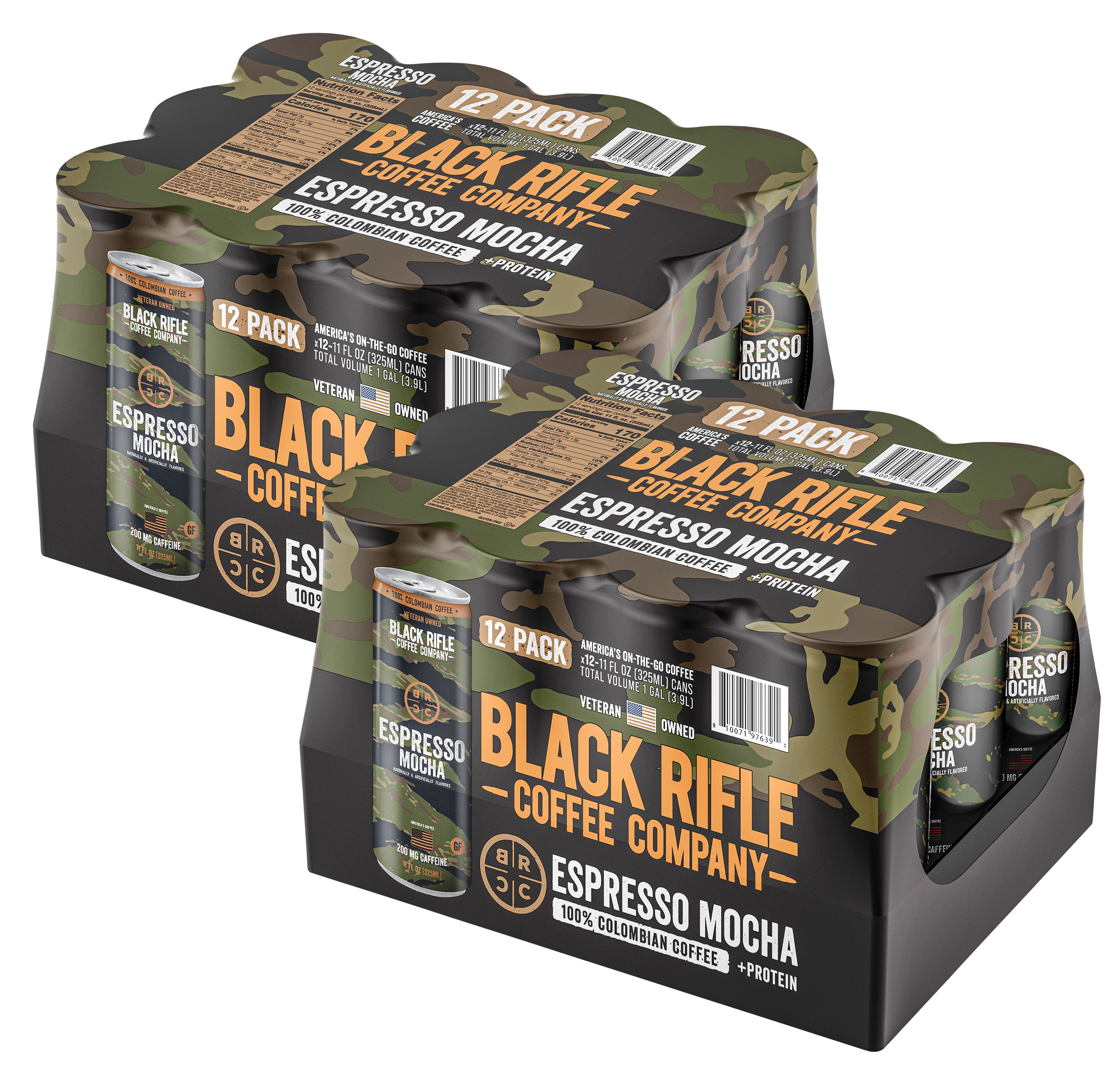 Black Rifle Coffee Company Mocha Case Bundle