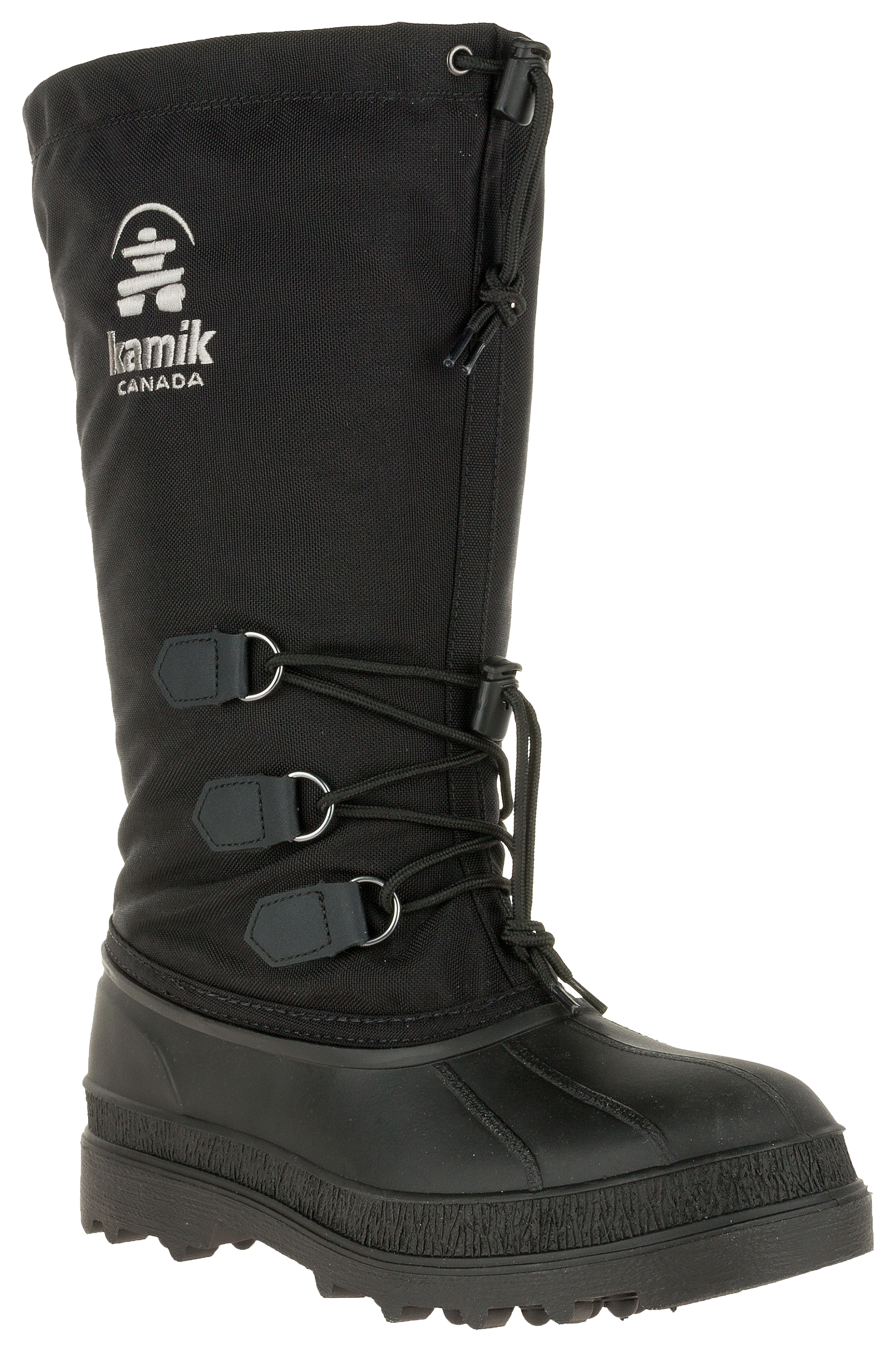 Image of Kamik Canuck Winter Boots for Men - Black - 10M