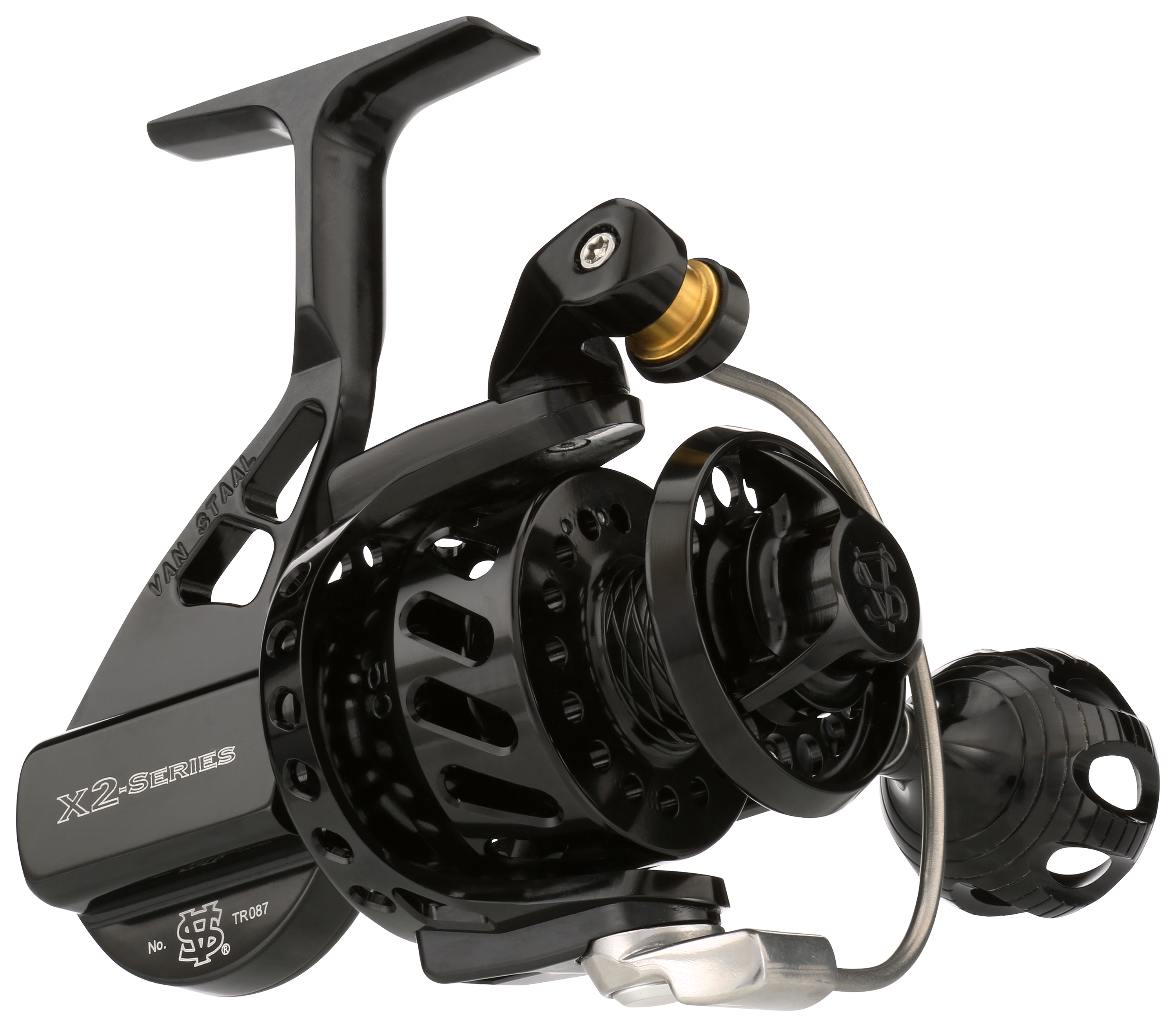 VAN STAAL VSX2 50 5.9:1 25lb LH Black Bailed Spinning Reel (VSB50BX2)