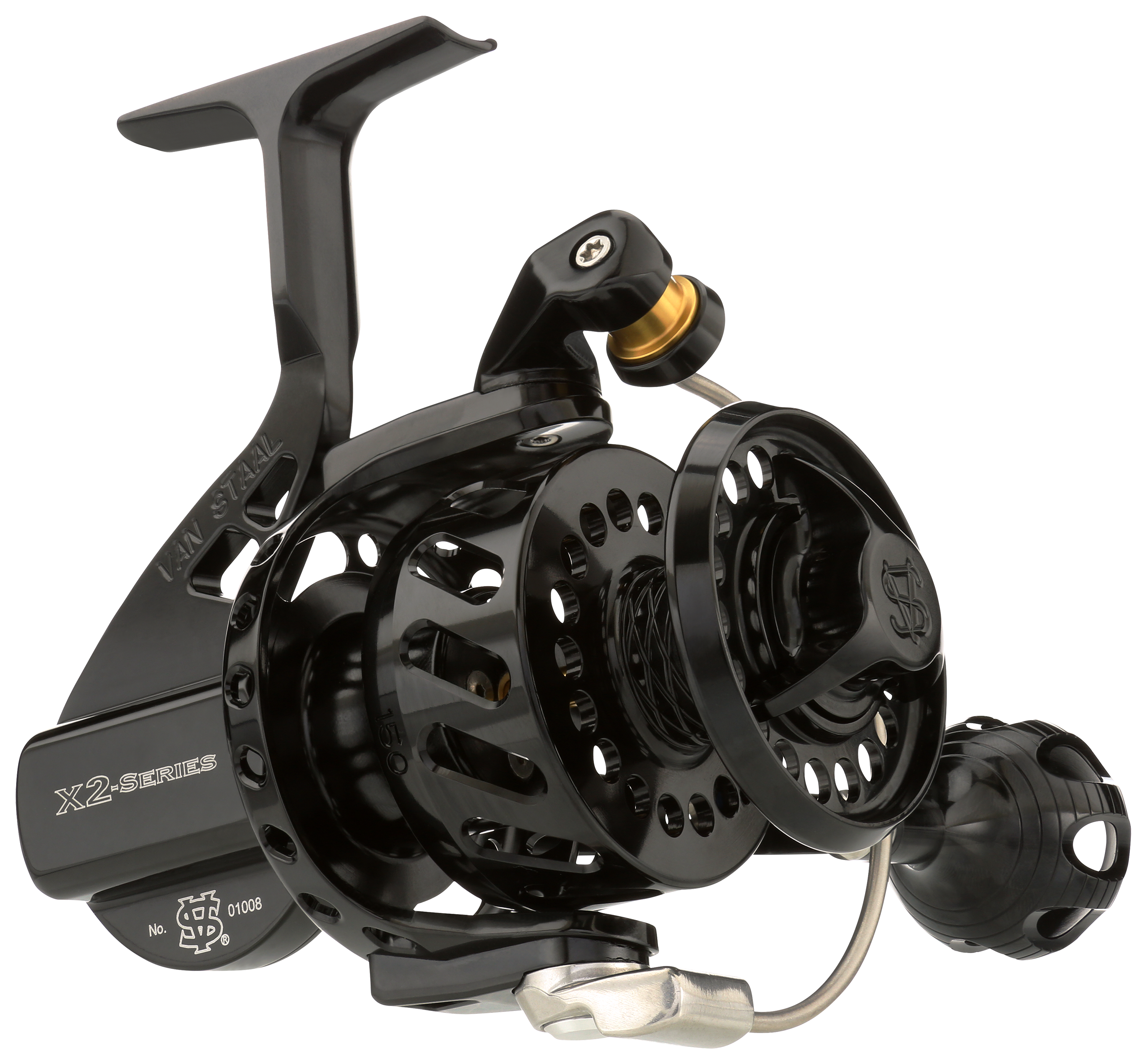 Image of Van Staal X2 Series Spinning Reel - Black - VSB150BX2