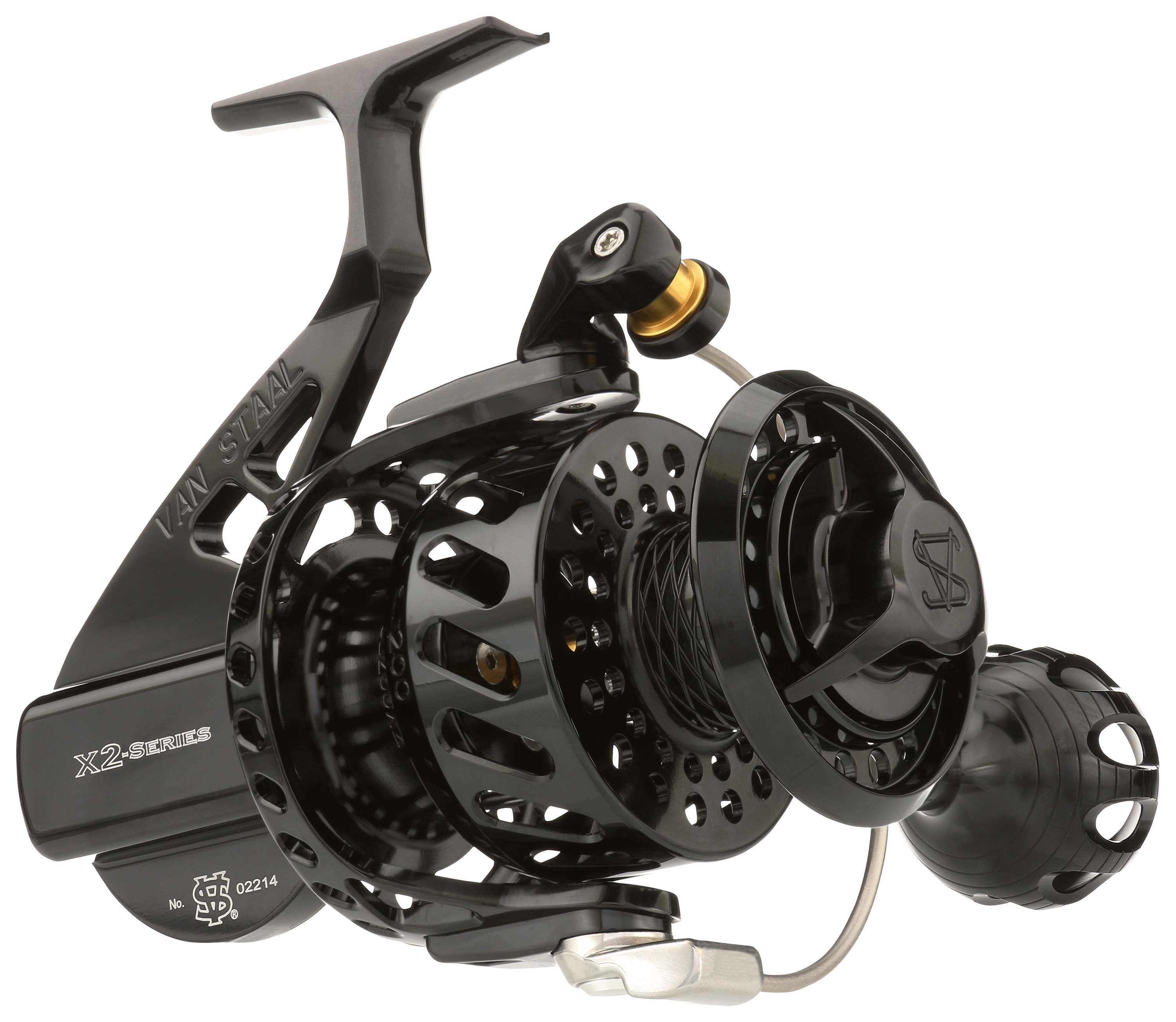 Image of Van Staal X2 Series Spinning Reel - Black - VSB200BX2