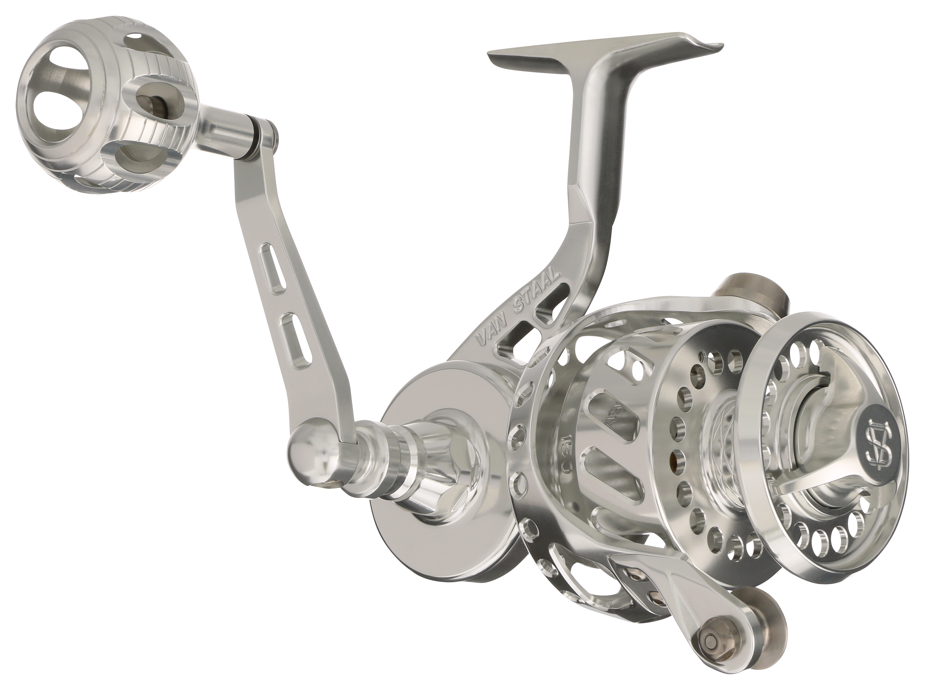 Image of Van Staal X2 Series Bailless Spinning Reel - Silver - VS150SX2