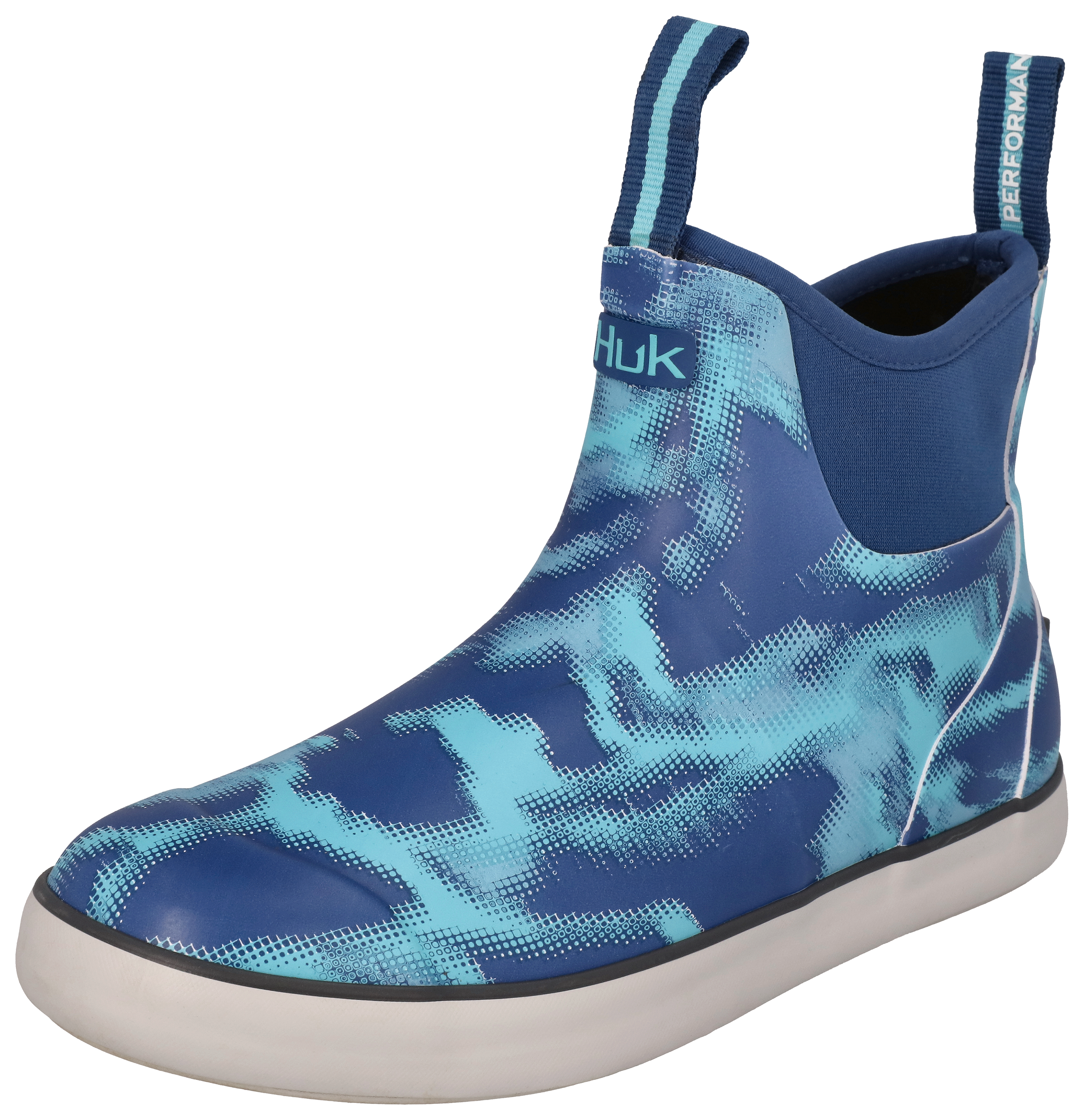 Image of Huk Rogue Wave Deck Boots for Ladies - Set Sail - 7M