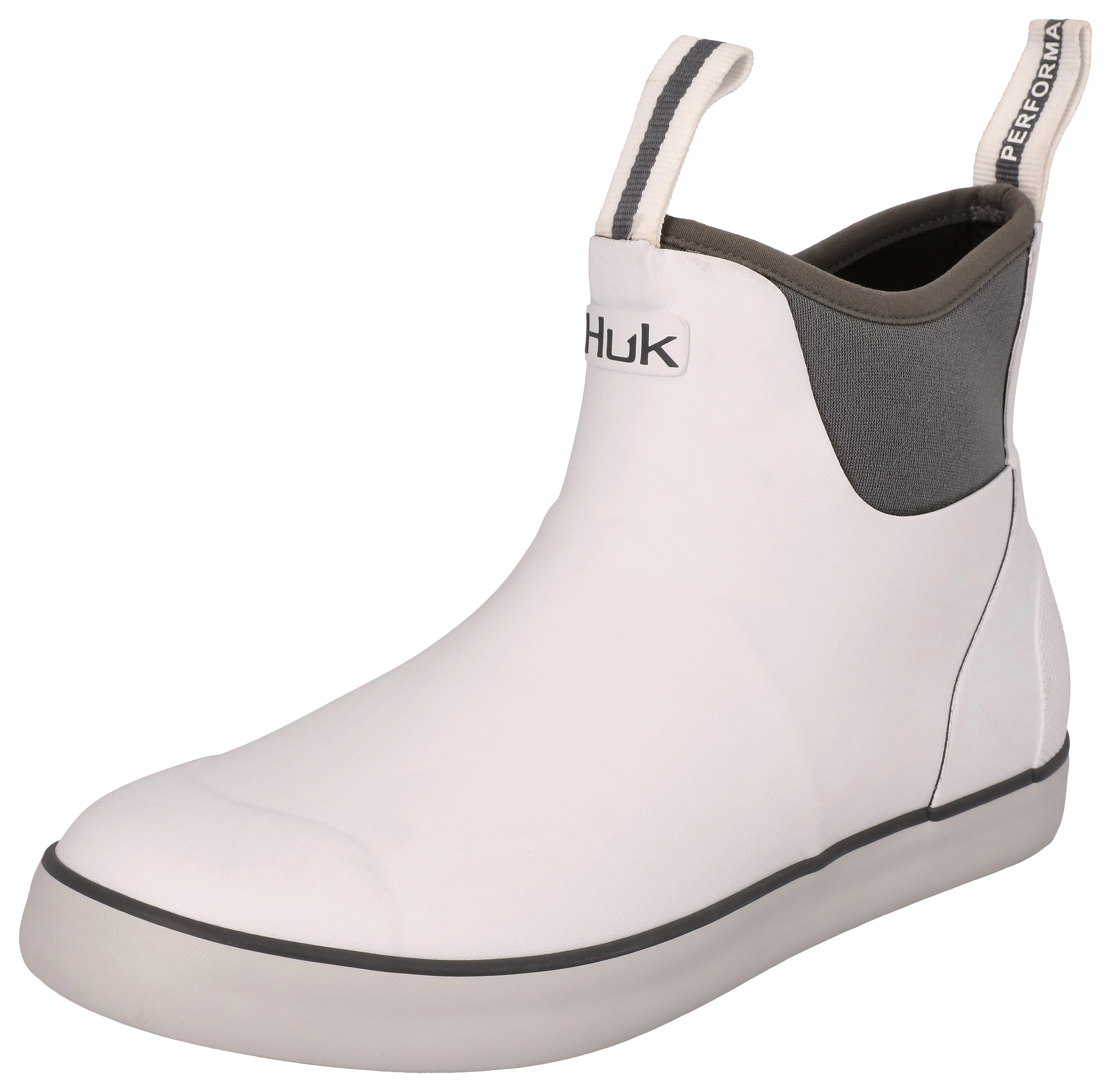 Image of Huk Rogue Wave Deck Boots for Ladies - White - 6M