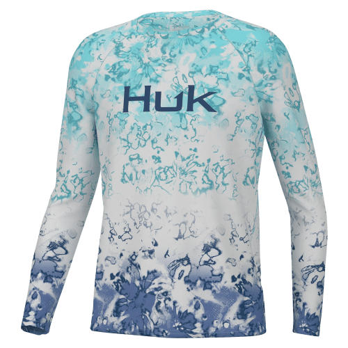 Huk Pursuit Fin Fade Long-Sleeve T-Shirt for Kids
