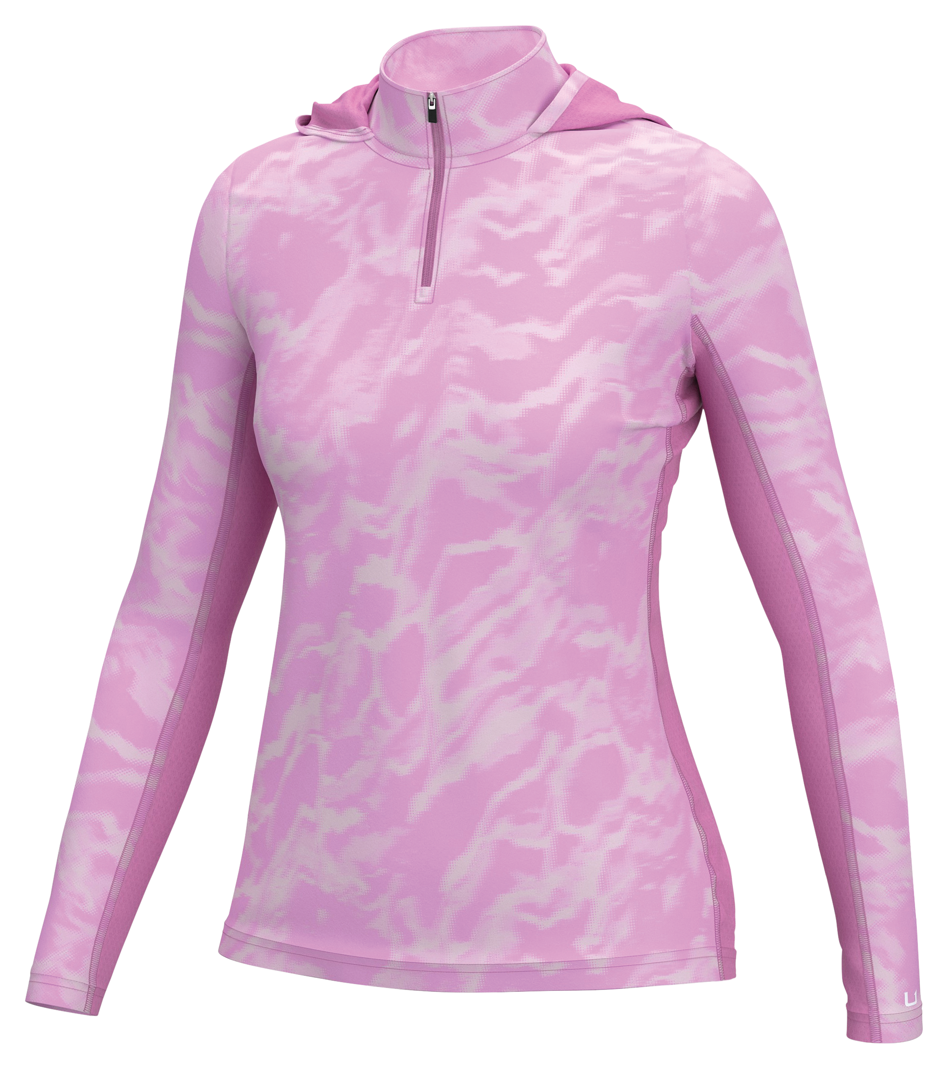 Huk ICON X River Runs Long-Sleeve Hoodie for Ladies - Ultra Pink - XL
