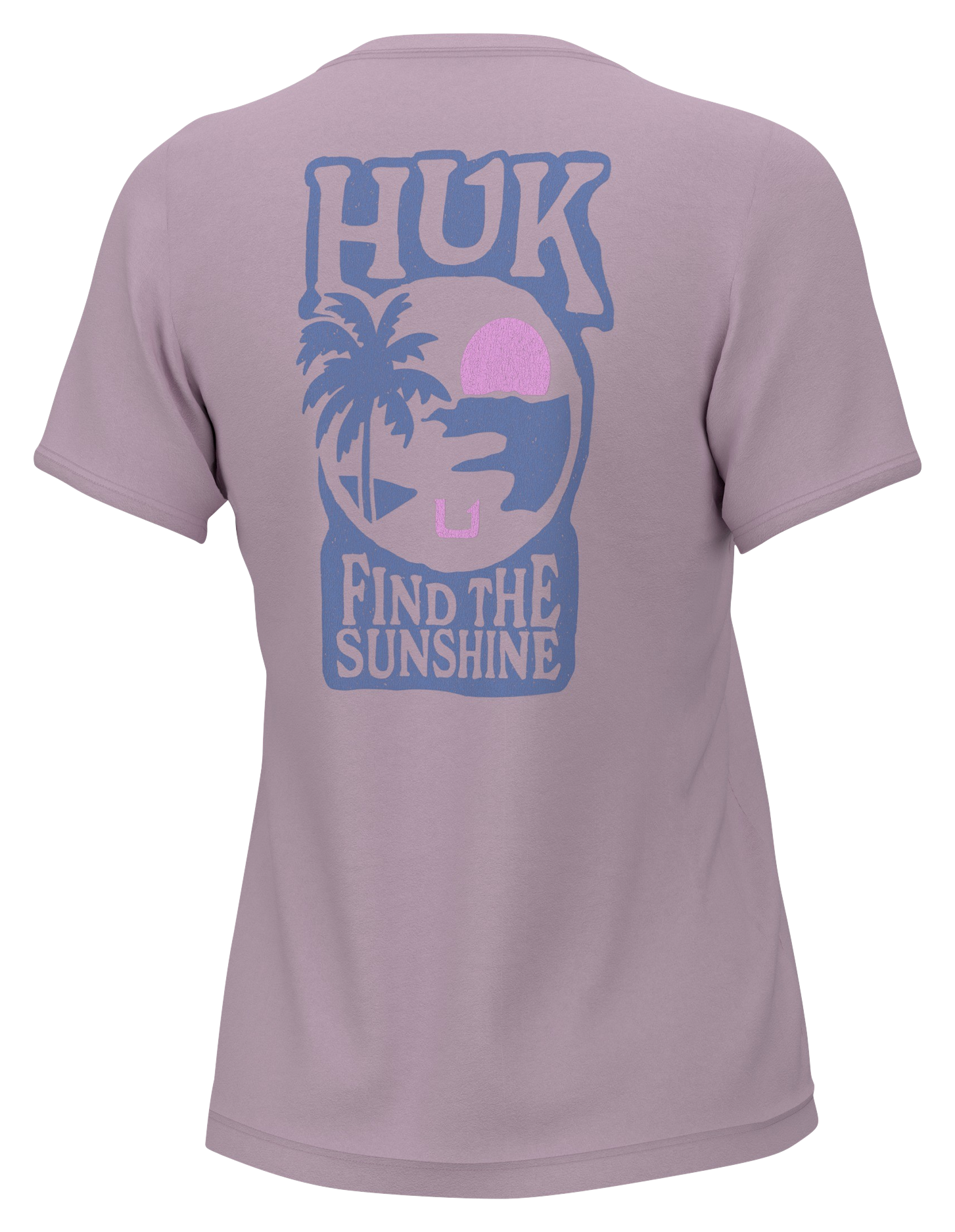 Huk Find The Sun Short-Sleeve T-Shirt for Ladies - Winsome Orchid - M