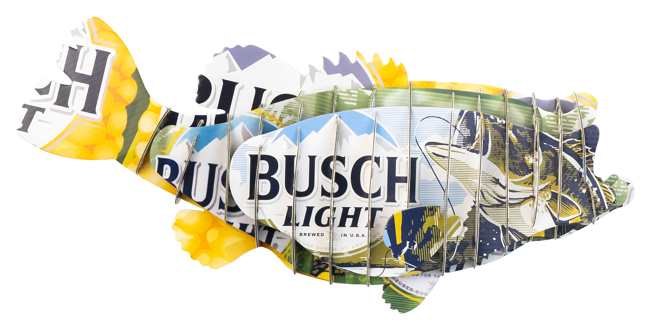 Beer Deer Beer Bass Busch Beer Cardboard Box Wall Mount