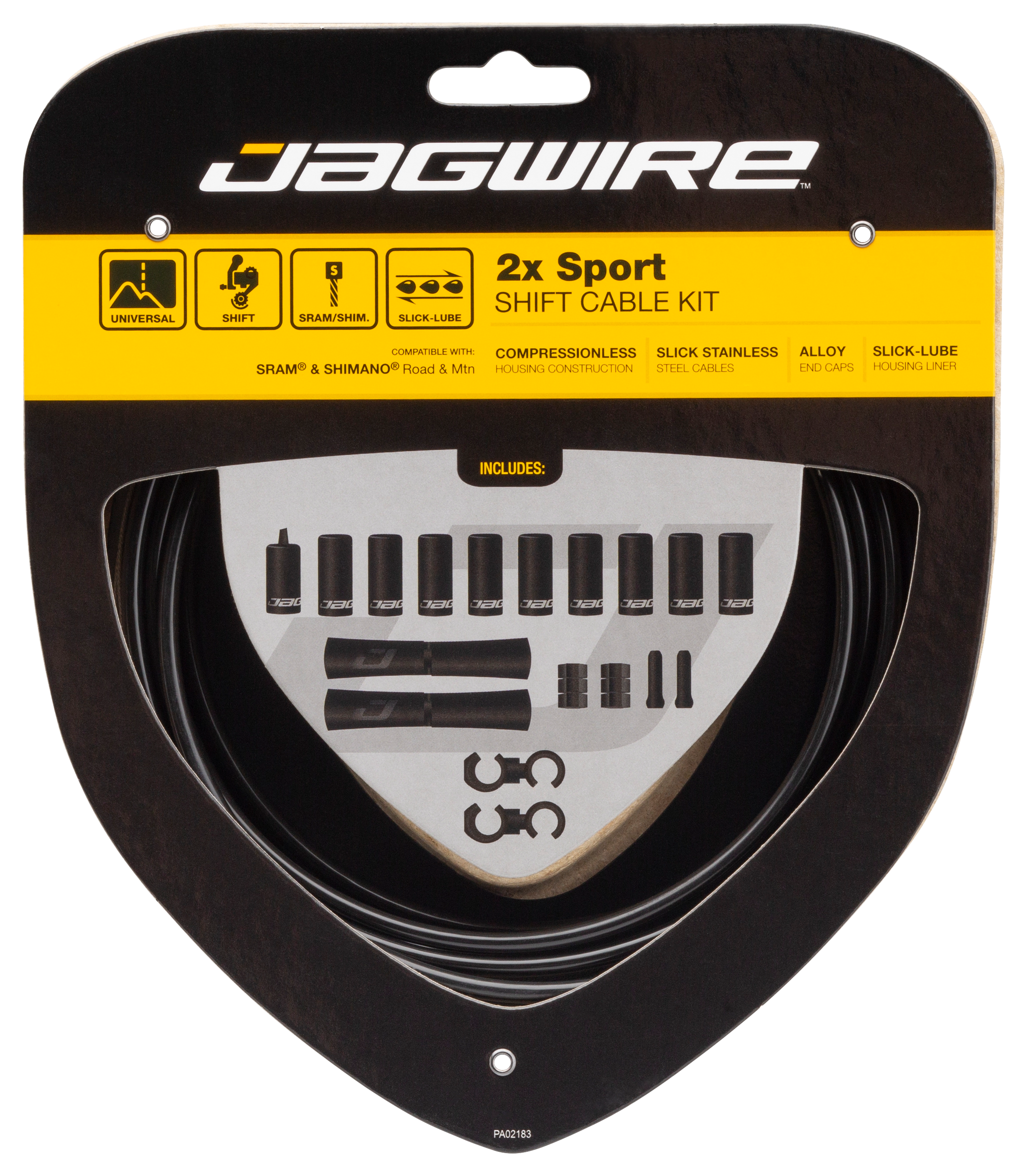 Jagwire 2X Sport Shift Cable Kit