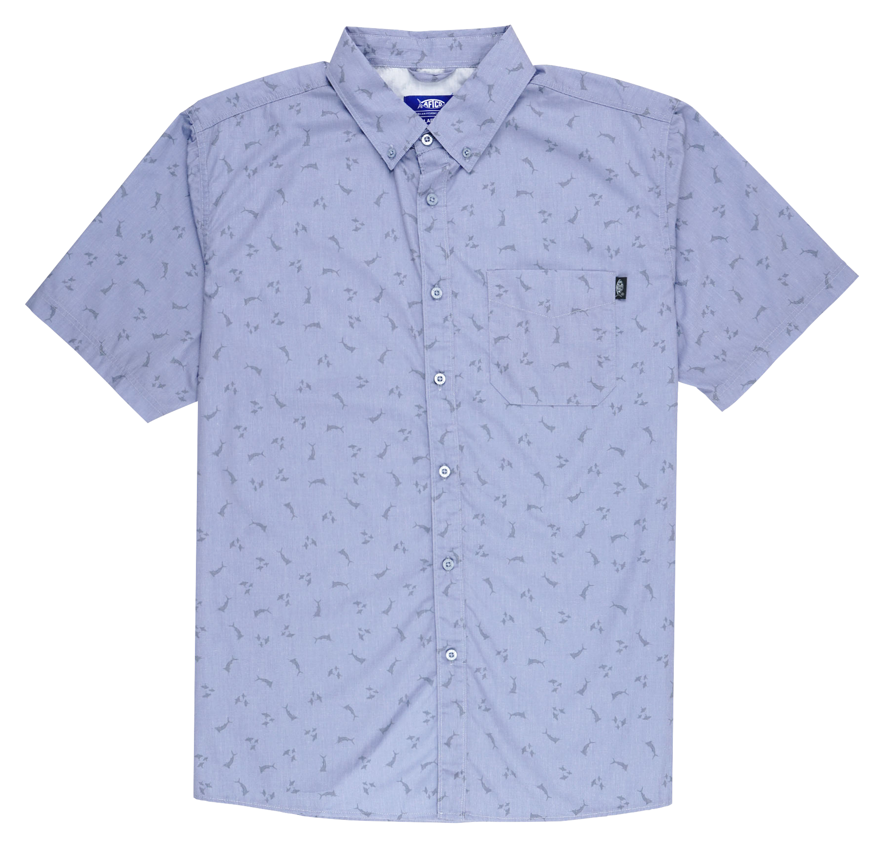 AFTCO Men's Cocobar SS Button Down Shirt - White - M